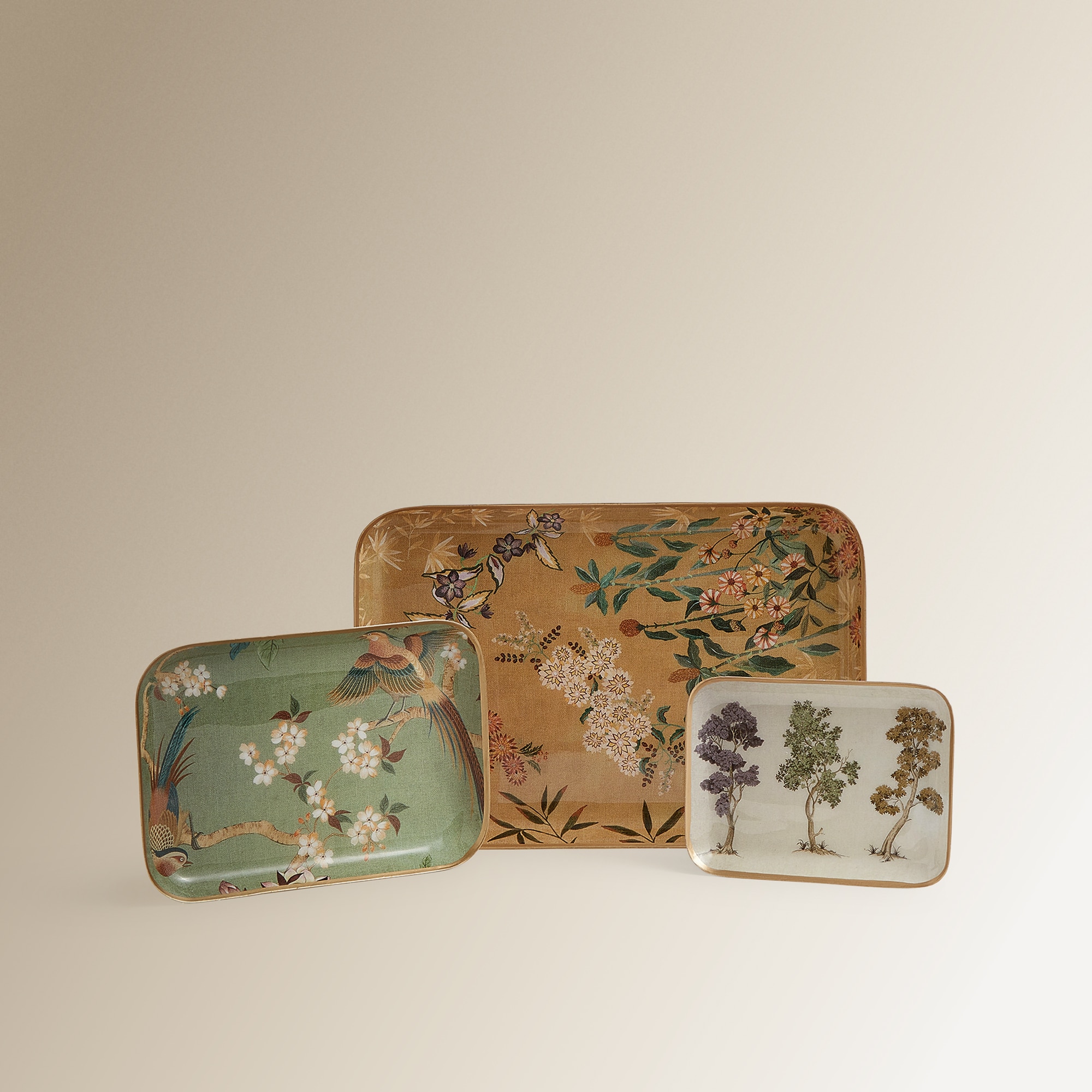 Tabuleiro Decorativo 3 Árvores Providence Multicolor-5