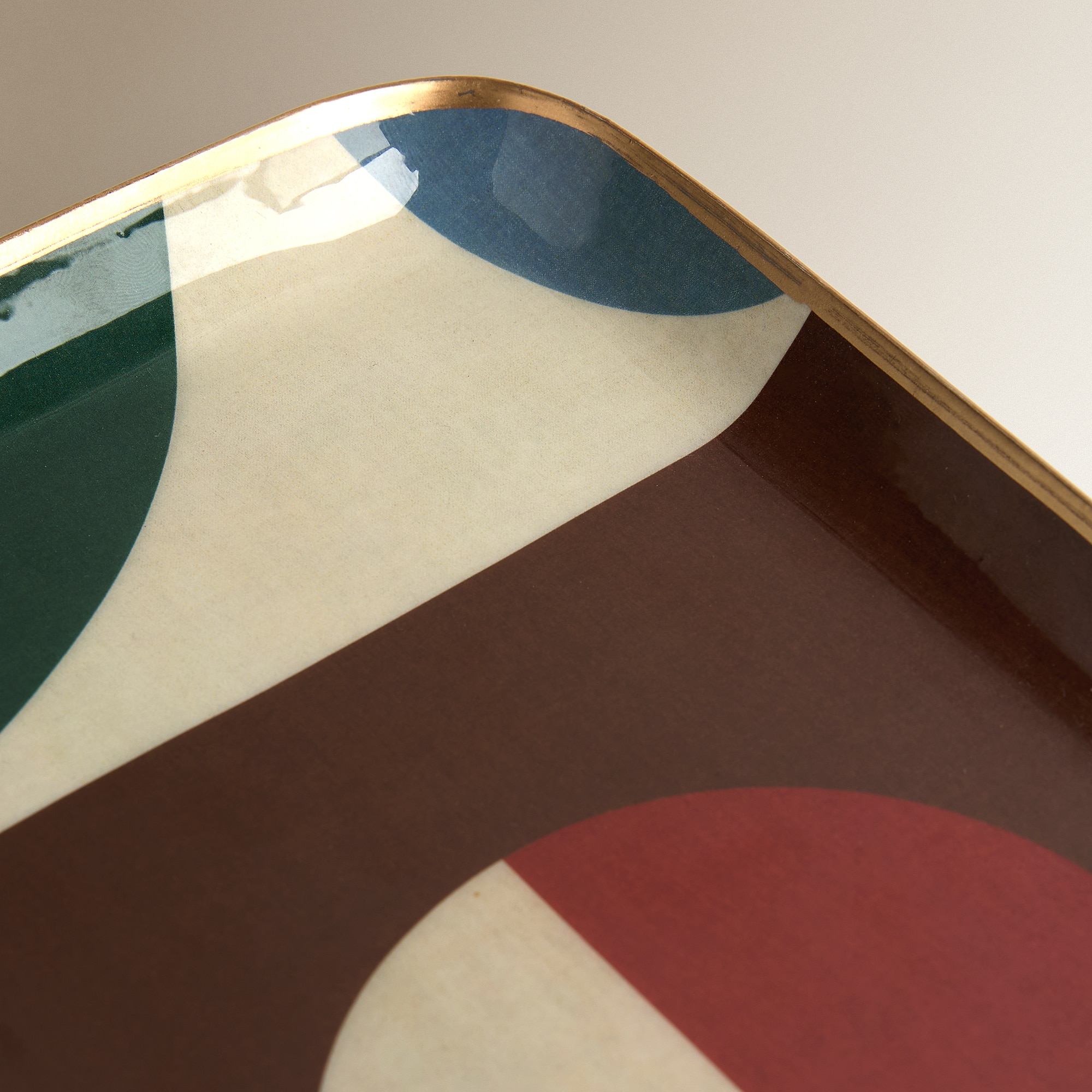 Tabuleiro Decorativo Colors Providence - Castanho Castanho-4