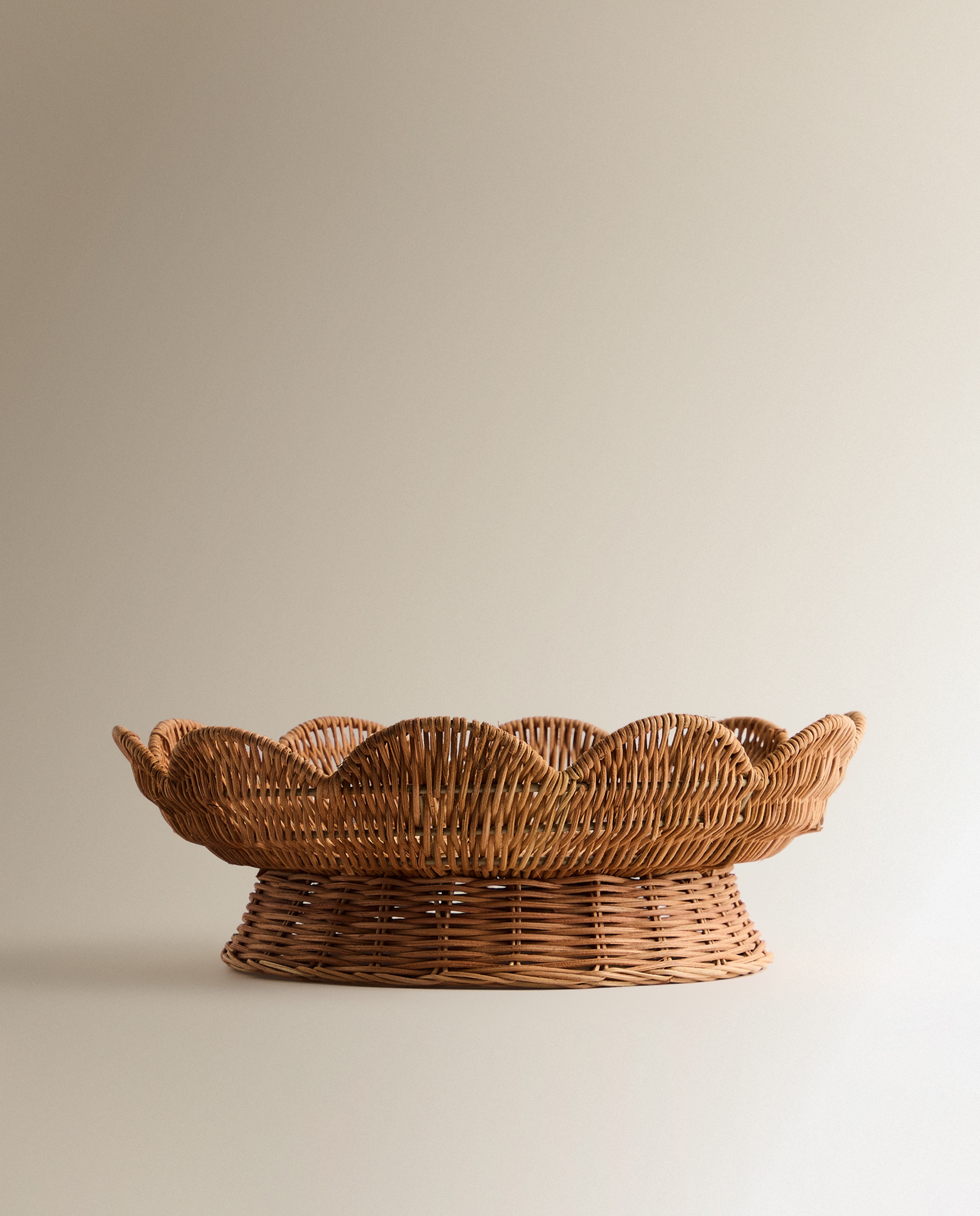 Centro Decorativo de Rattan Ondas Labin Natural-3