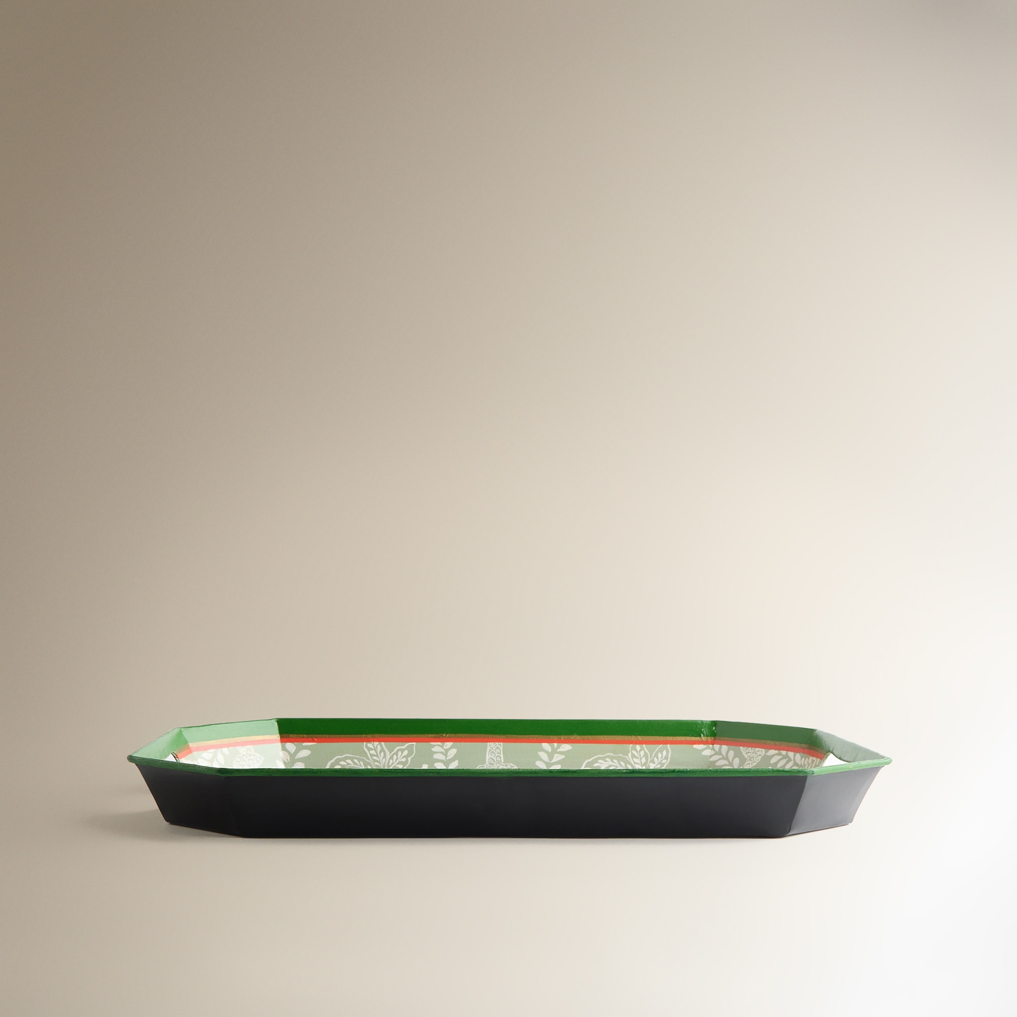 Tabuleiro Decorativo Palmeira Ananás - Verde Verde-3