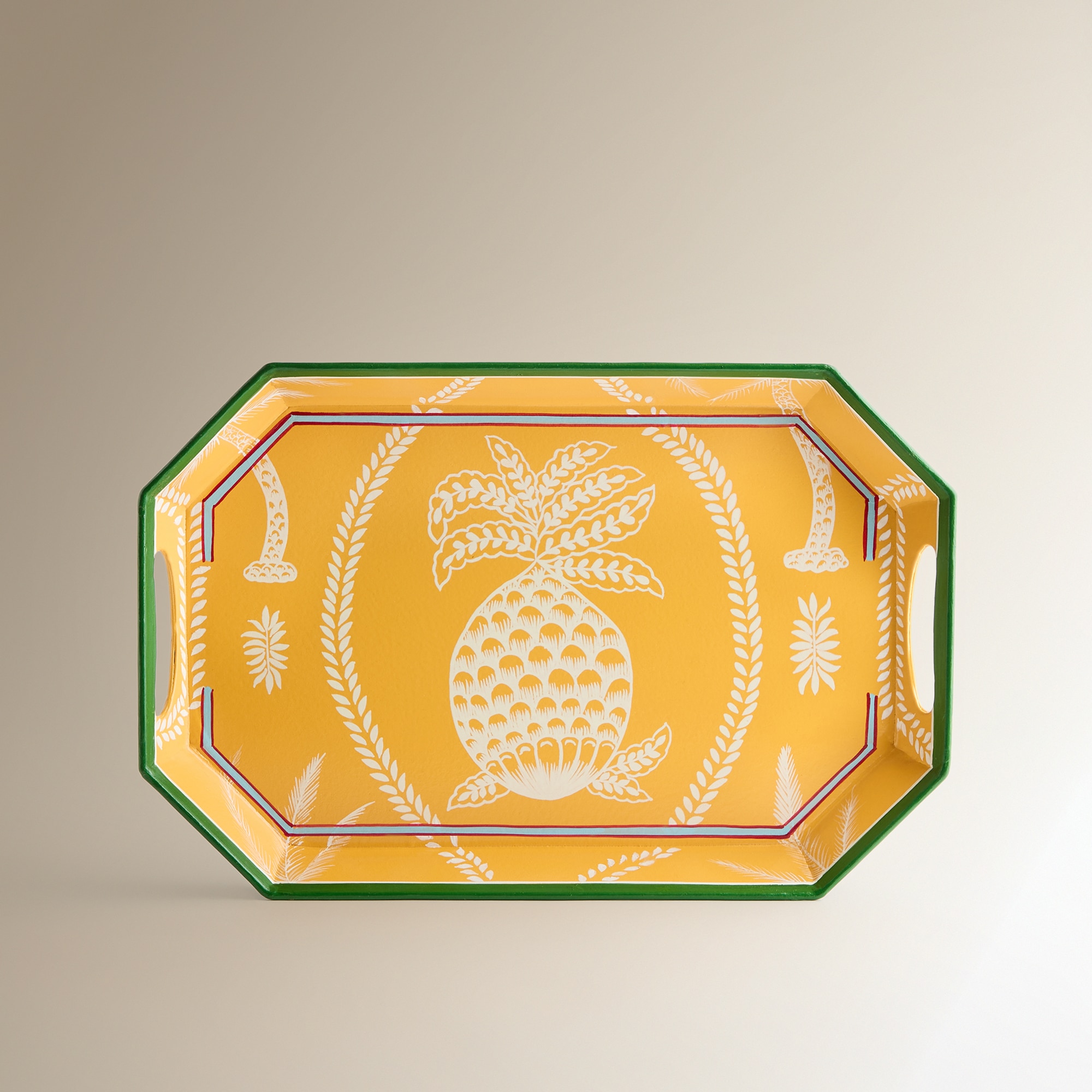 Tabuleiro Decorativo Ananás Amarelo-2