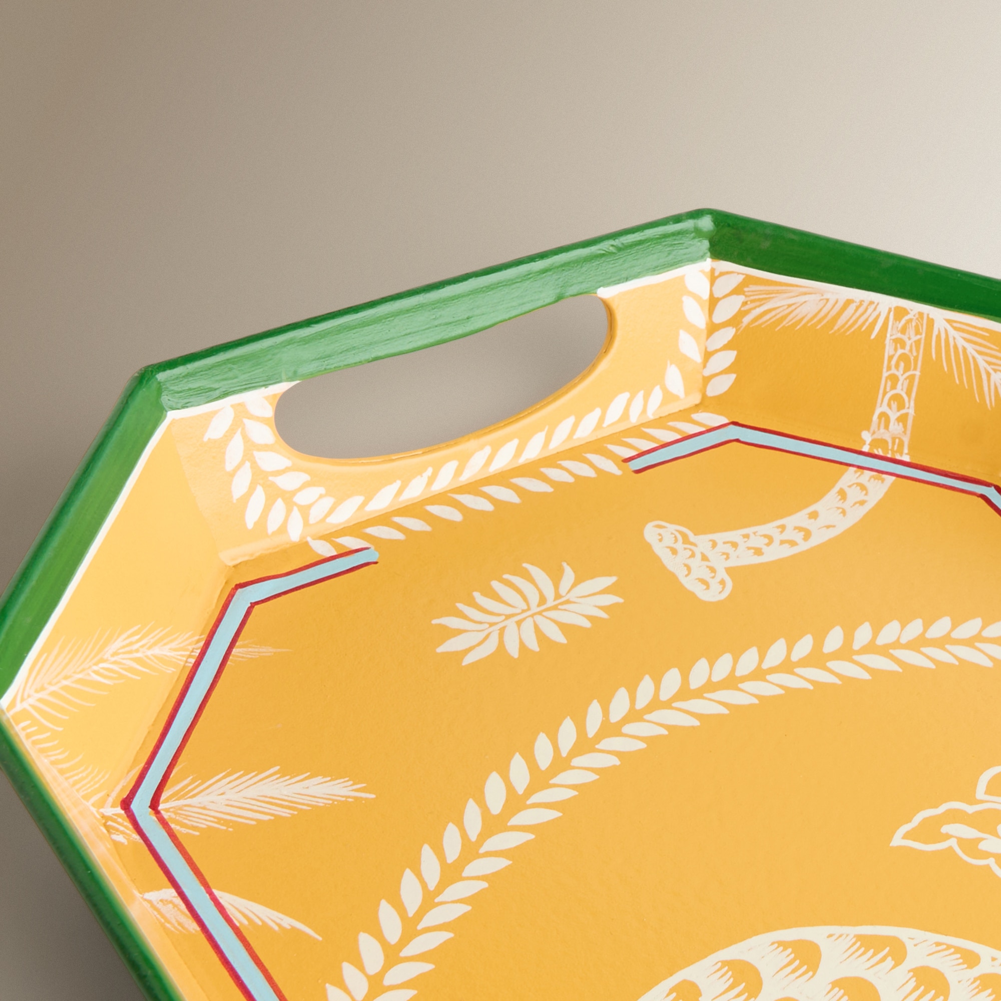 Tabuleiro Decorativo Ananás Amarelo-4