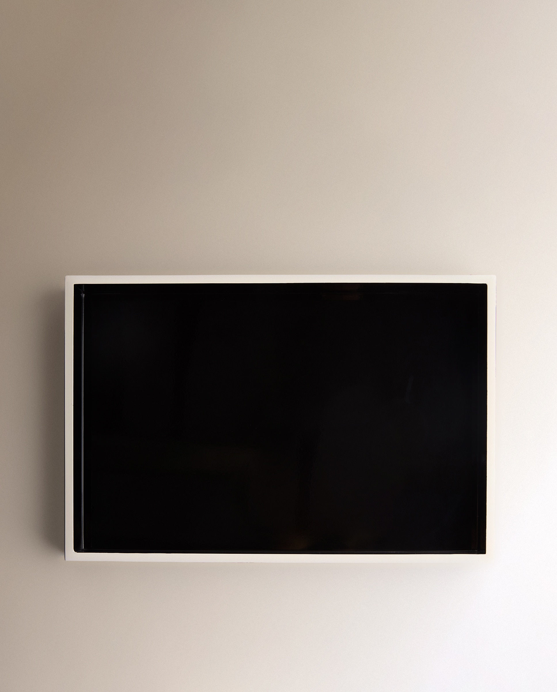 Bandeja decorativa Laca - Negro 30 x 45 cm Negro-2