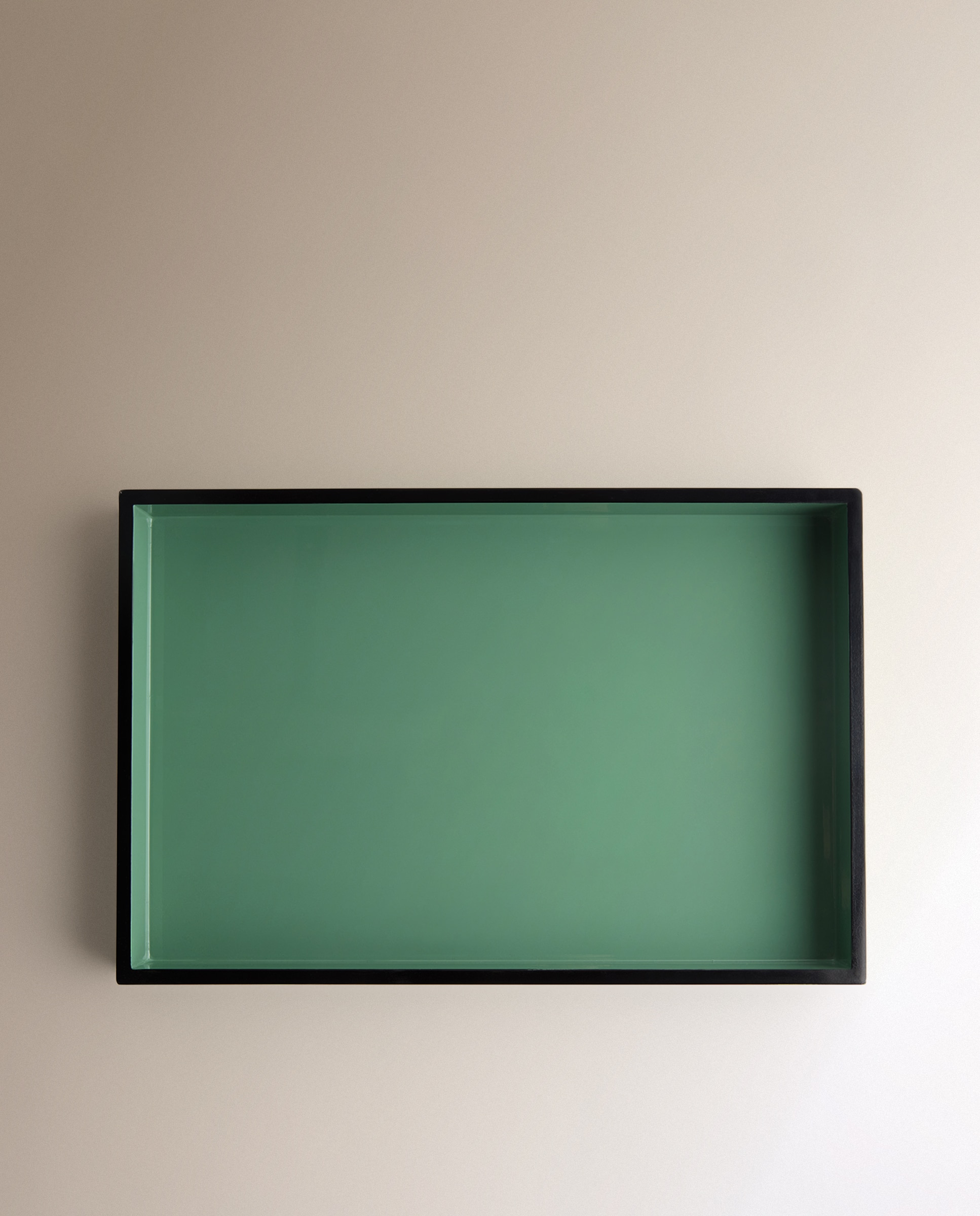 Bandeja decorativa Laca - Verde menta 30 x 45 cm Verde menta-2