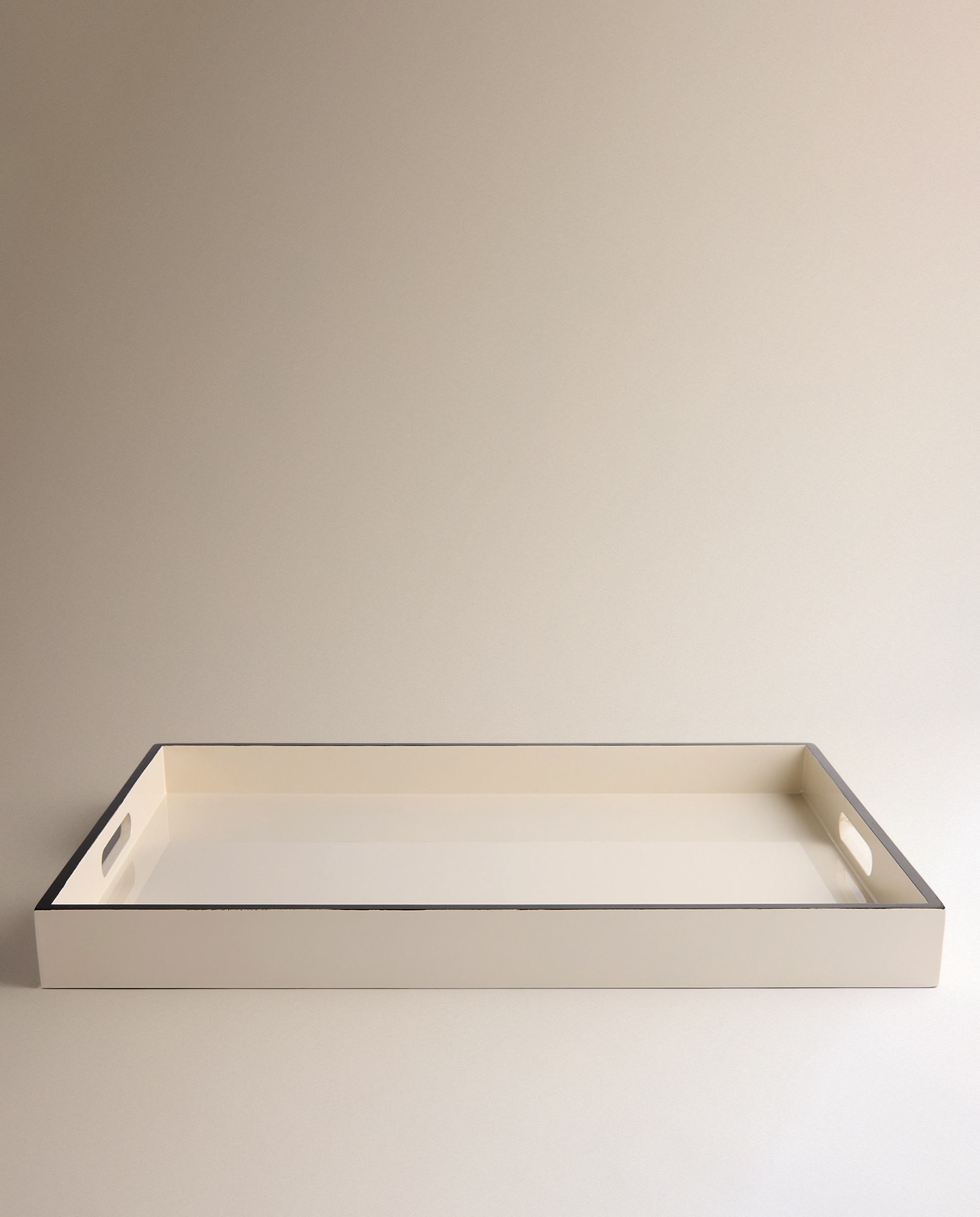 Bandeja decorativa Laca - Blanco 40 x 60 cm Blanco-3