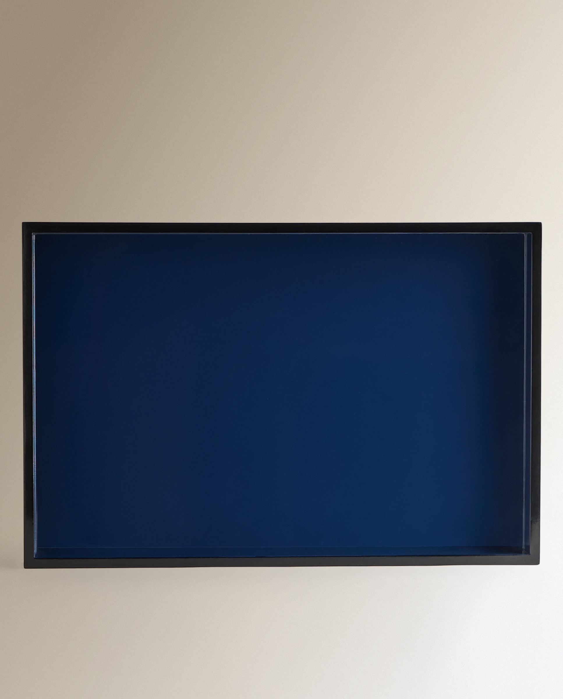 Tabuleiro Decorativo Laca Azul-elétrico-2