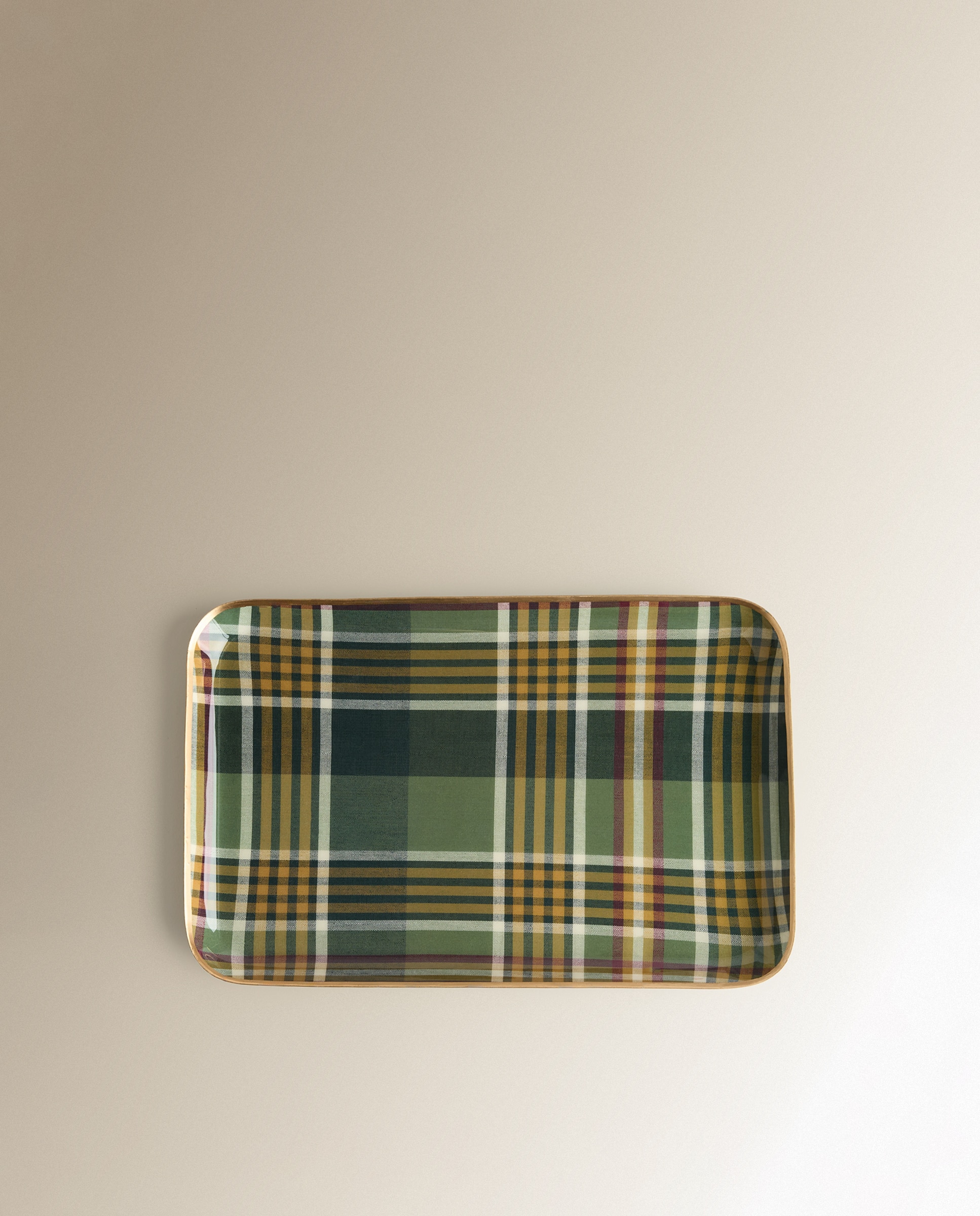 Porta-Objetos Tartan Providence Verde-2