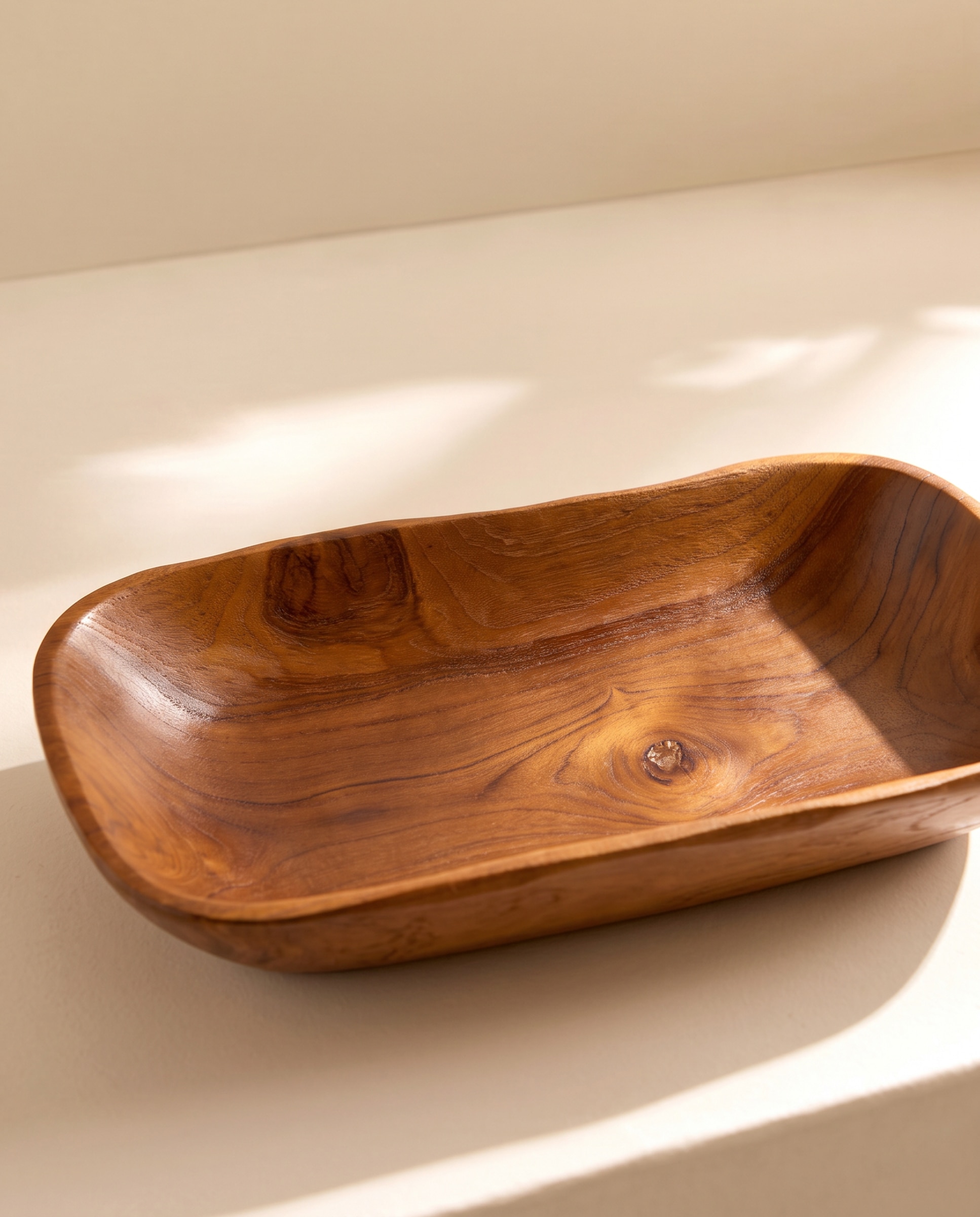 Imagen 0 de Centro de mesa rectangular de madera Fusta Natural