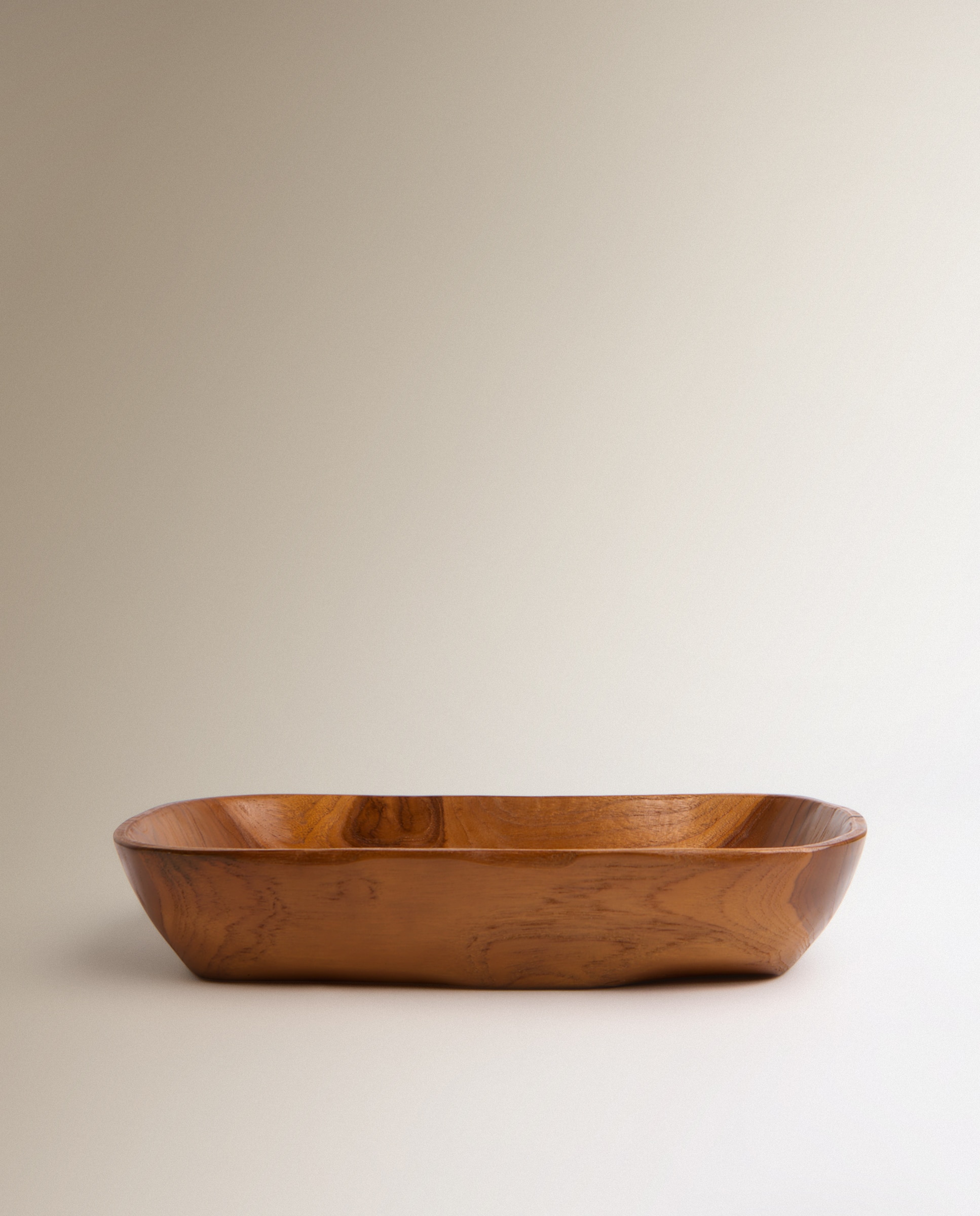 Imagen 3 de Centro de mesa rectangular de madera Fusta - Natural Natural