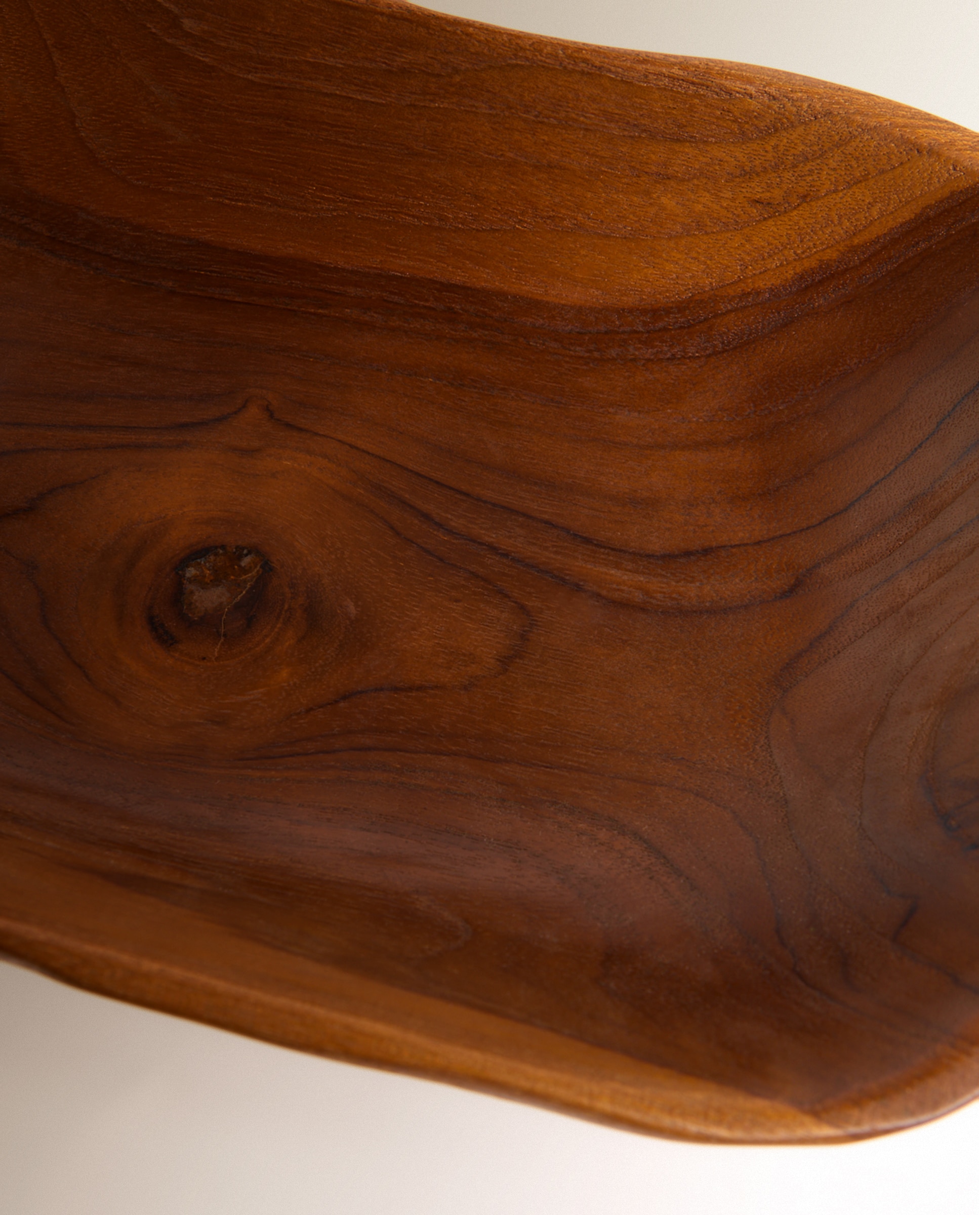 Imagen 5 de Centro de mesa rectangular de madera Fusta - Natural Natural
