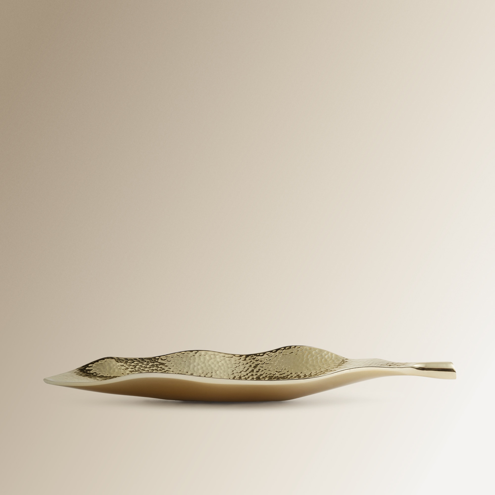 Bandeja decorativa Golden Leaf El Corte Inglés Ouro-2
