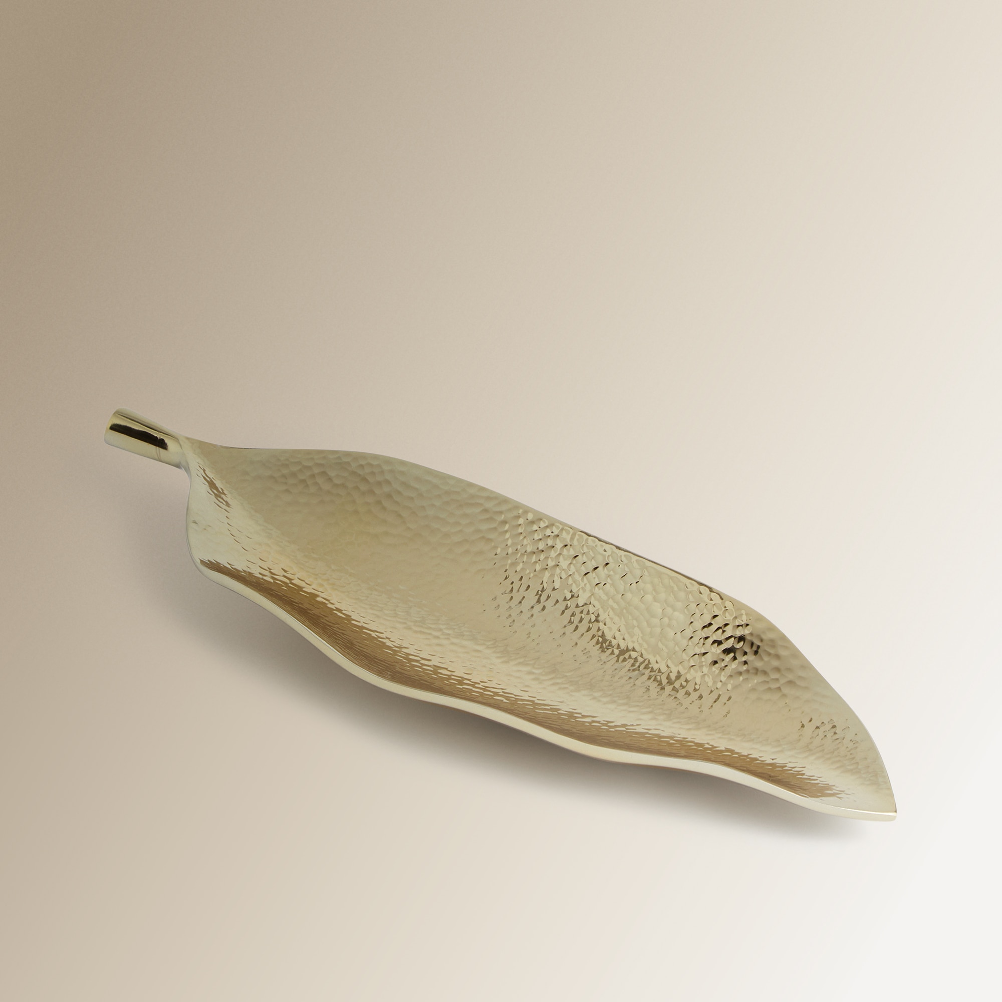 Bandeja decorativa Golden Leaf El Corte Inglés Ouro-5