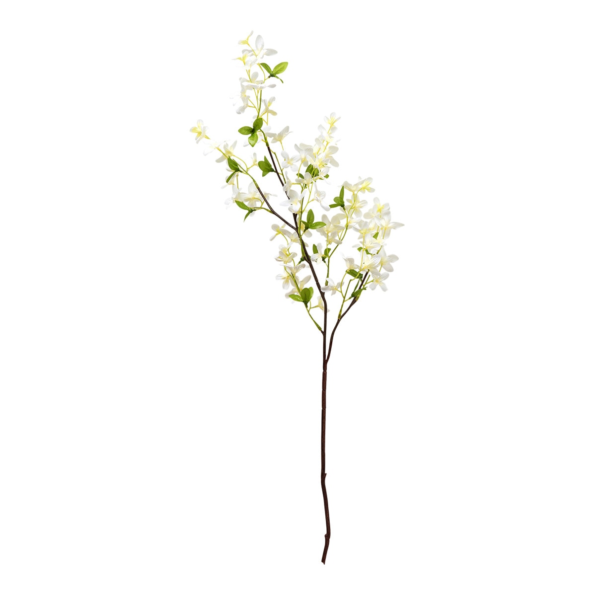 Flor artificial branca Forsythia El Corte Inglés Branco-1