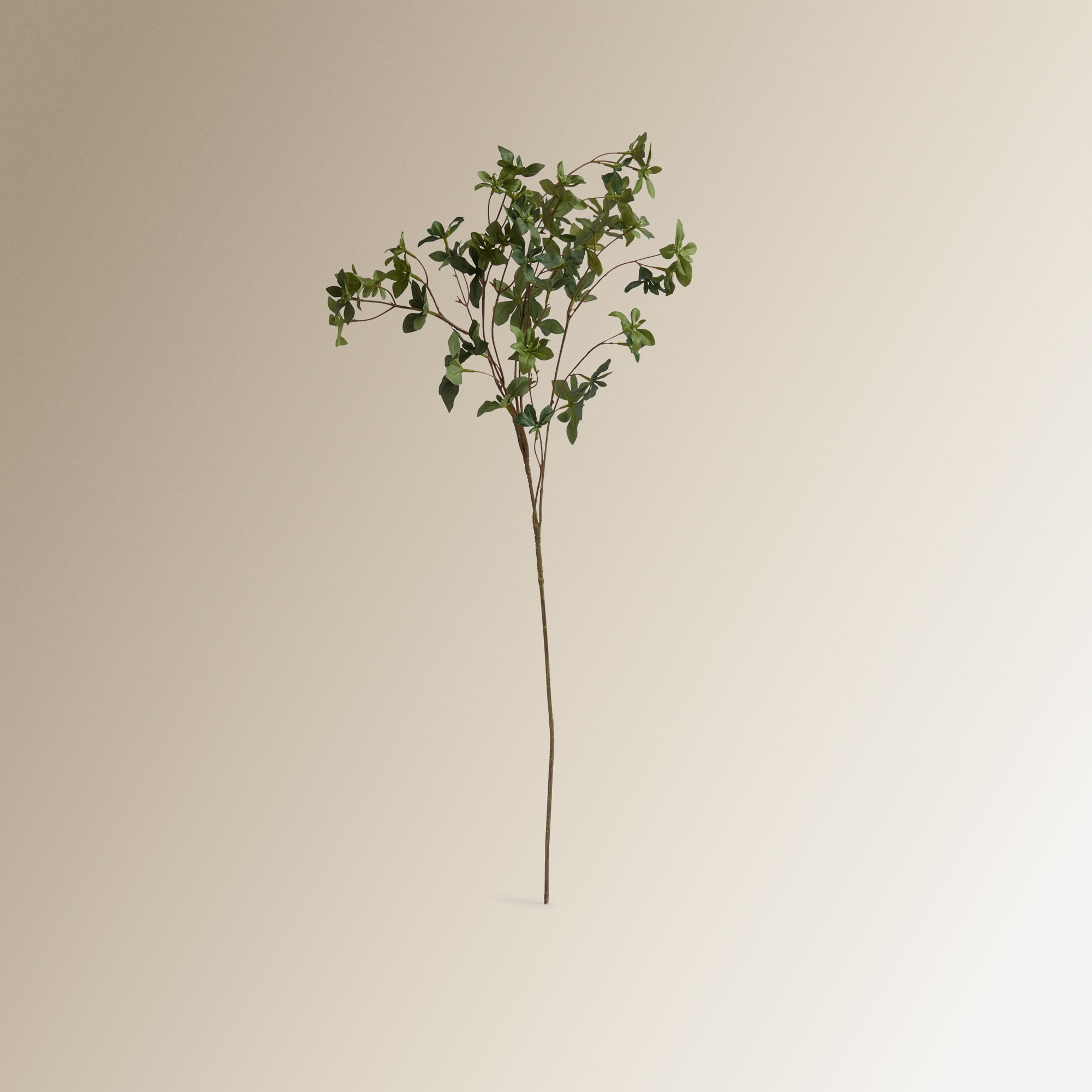 Ramo artificial de folhas verdes Verde-1