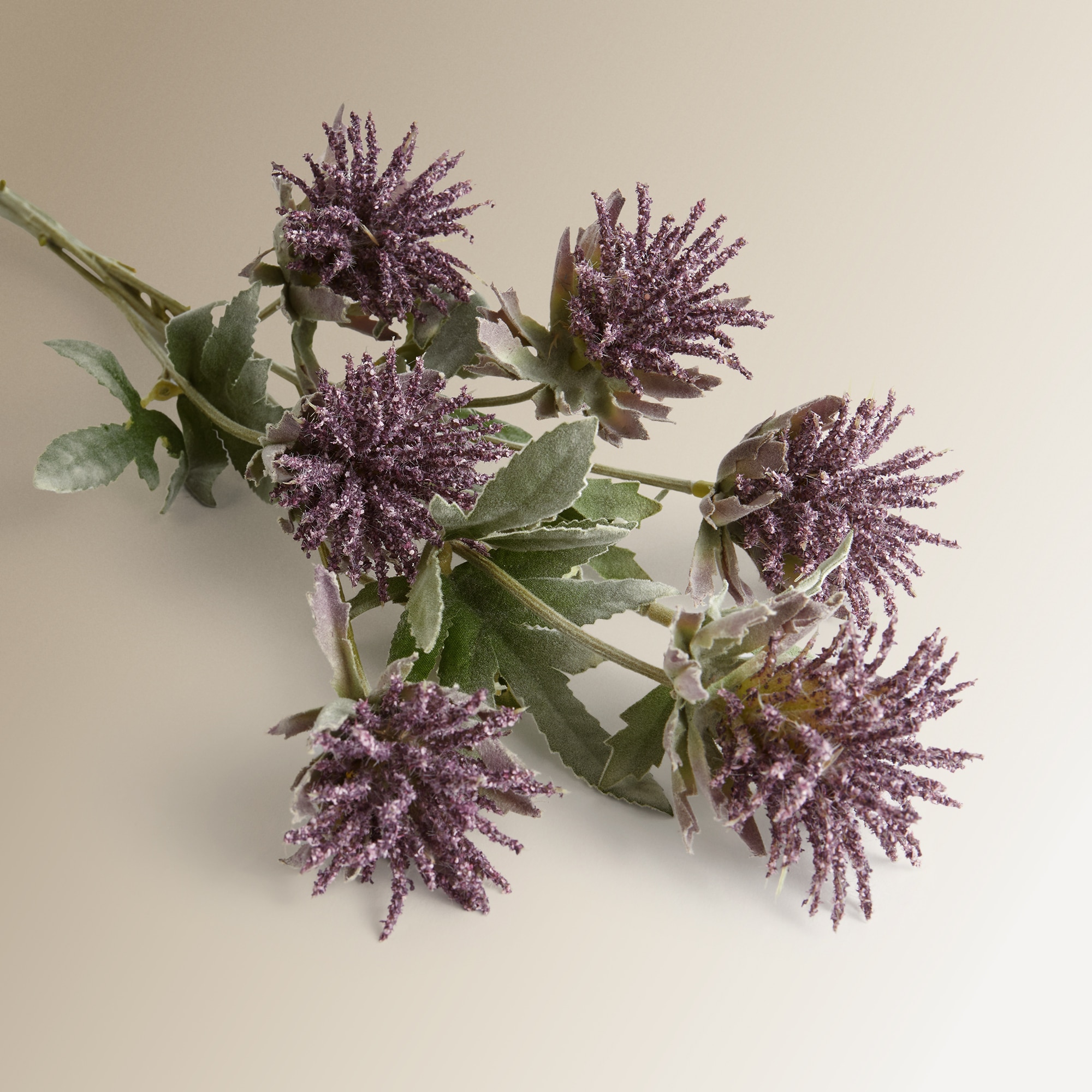 Flor artificial Silvestre flocada El Corte Inglés - Morado Morado-2
