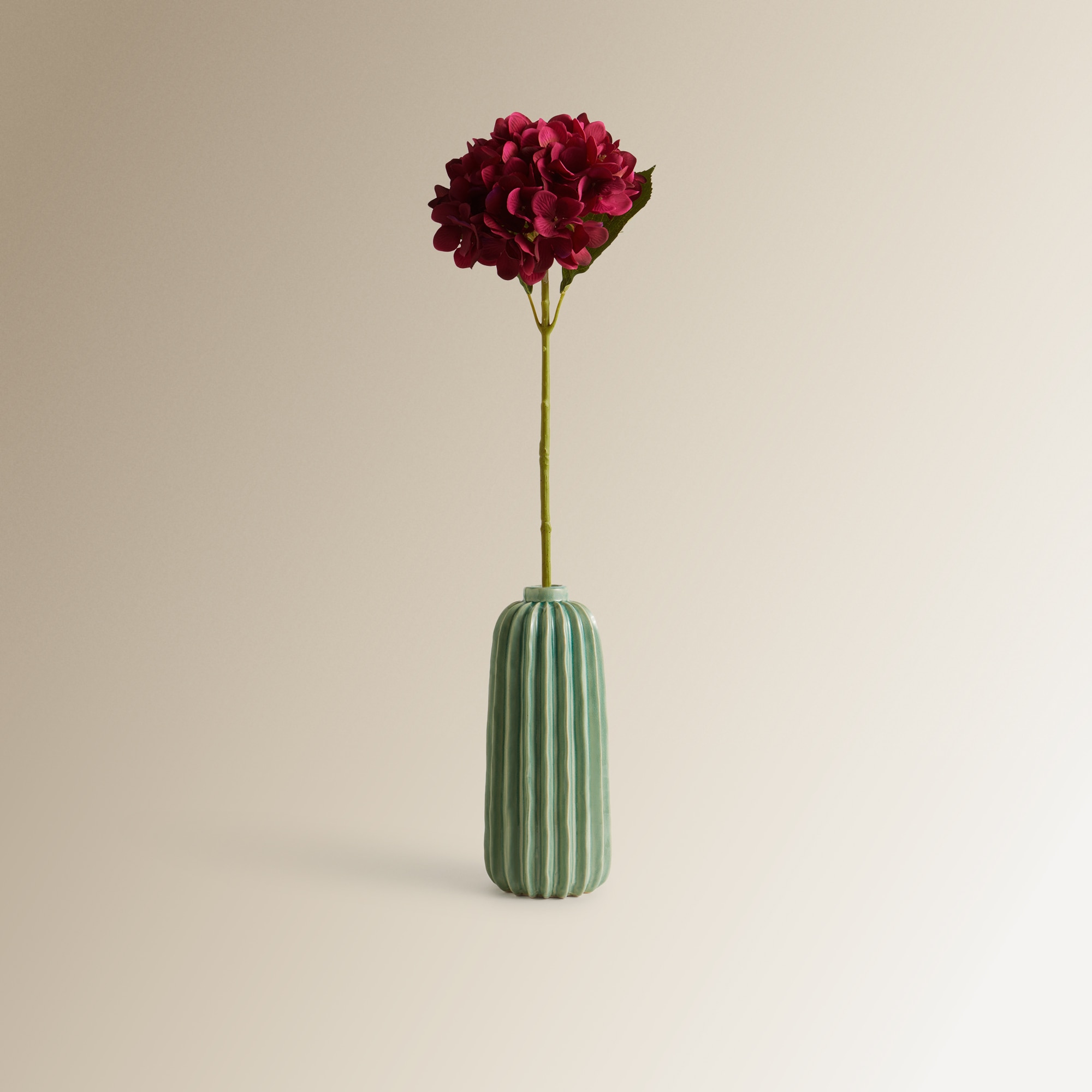 Imagen 4 de Flor artificial Hortensia 67 cm El Corte Inglés - Burdeos Burdeos
