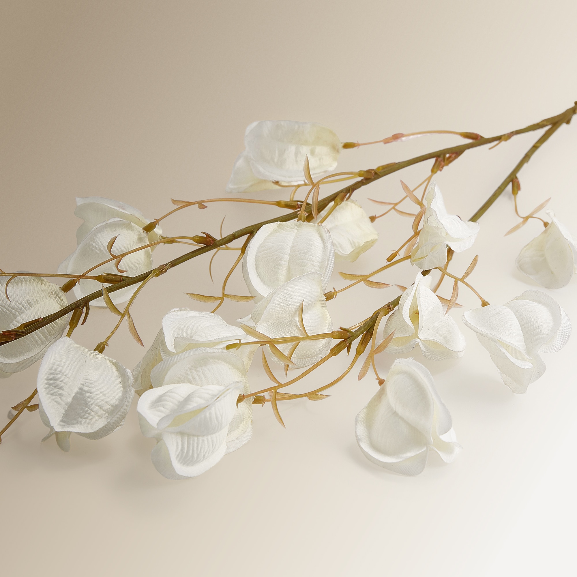 Flor artificial Campainha de pendurar Creme-4