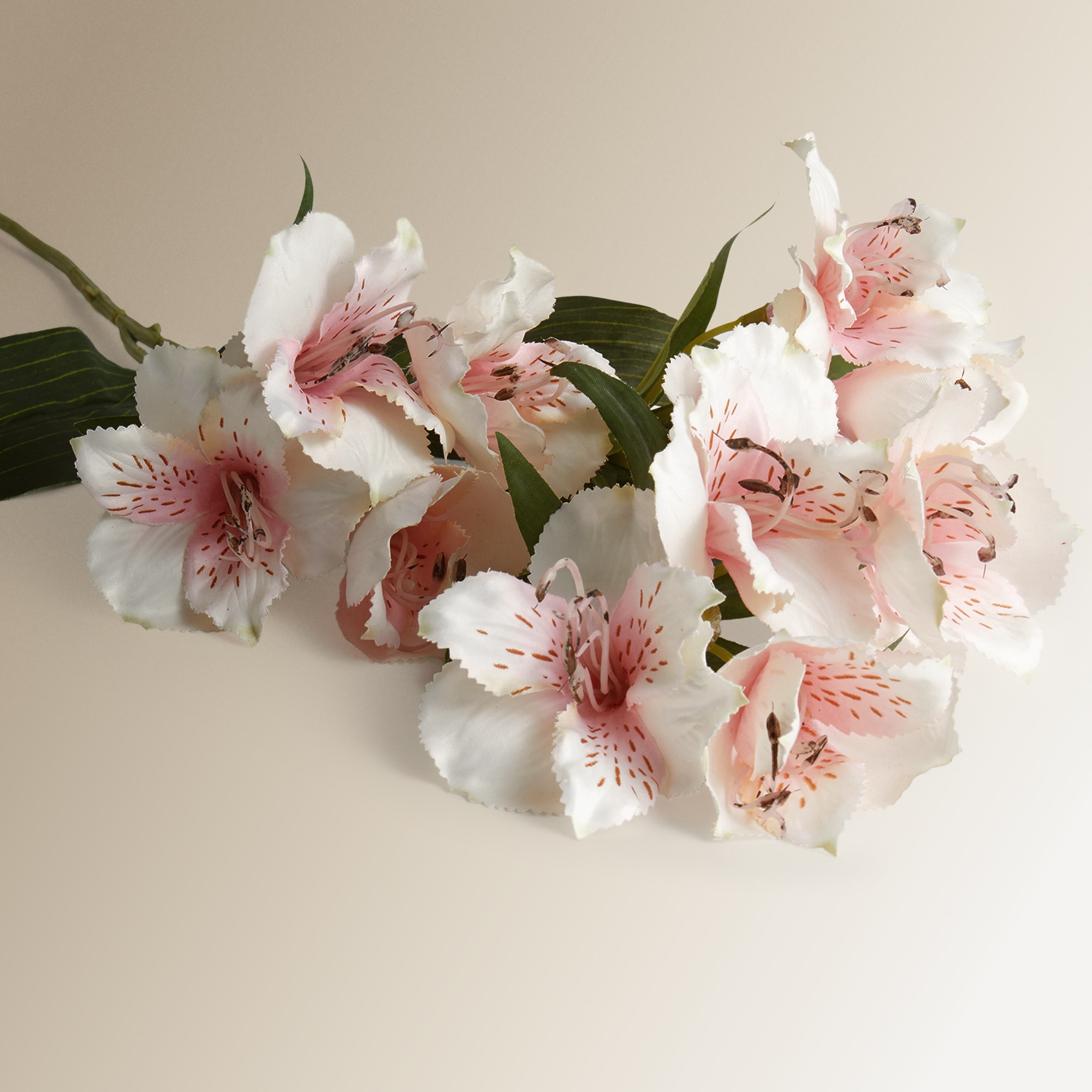 Flor artificial Alstroemeria Rosa-2