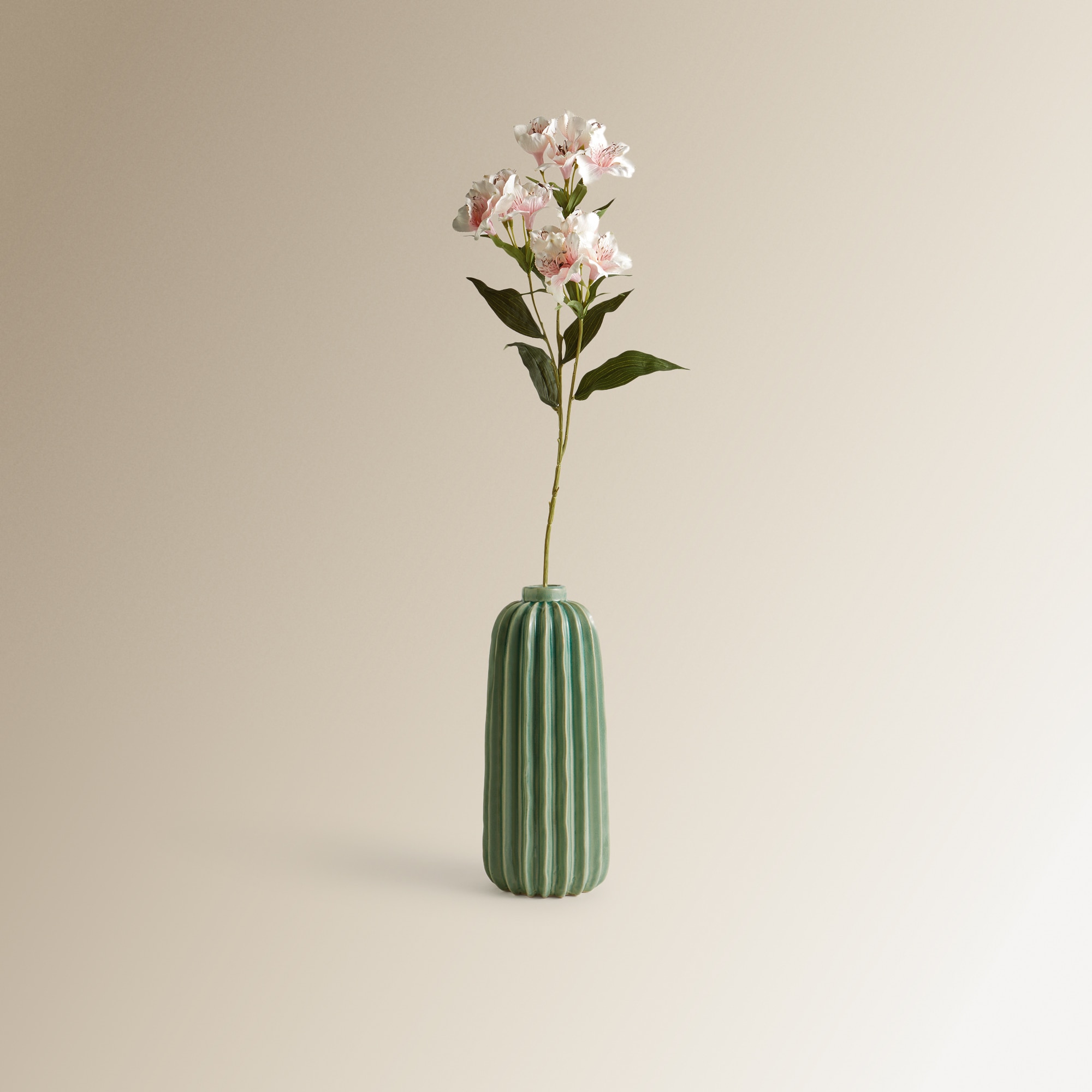 Flor artificial Alstroemeria Rosa-4