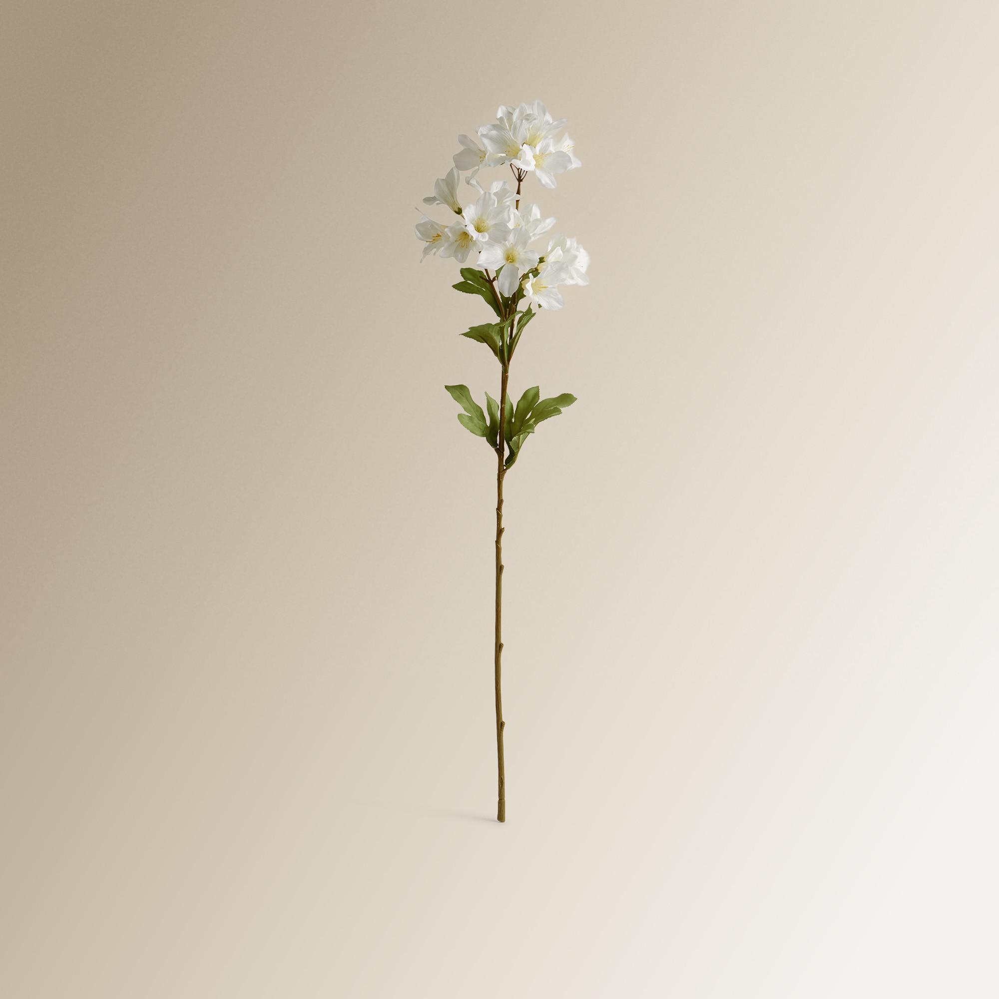 Flor artificial Gloria Branco-1