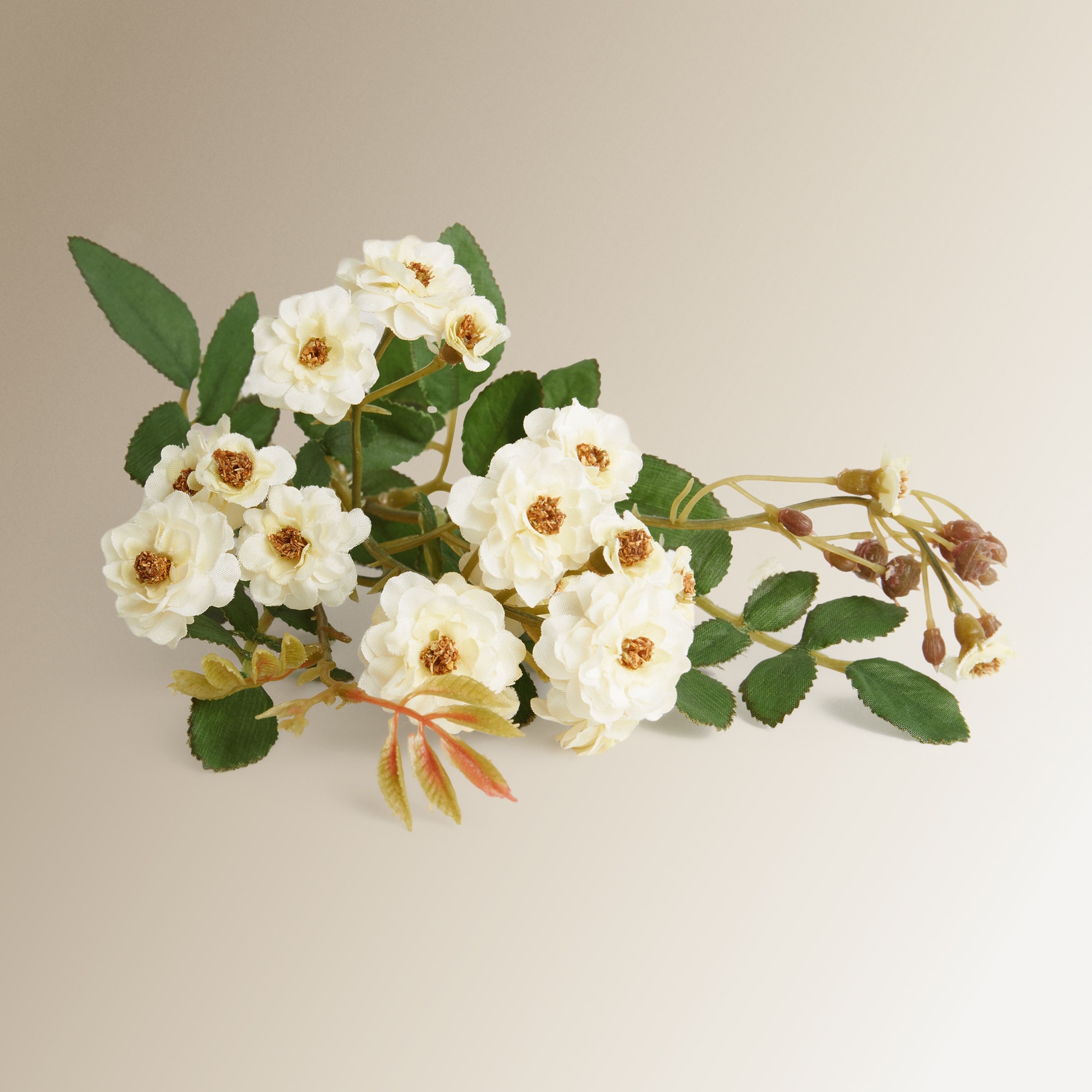 Flor artificial Silvestre mini Creme-2