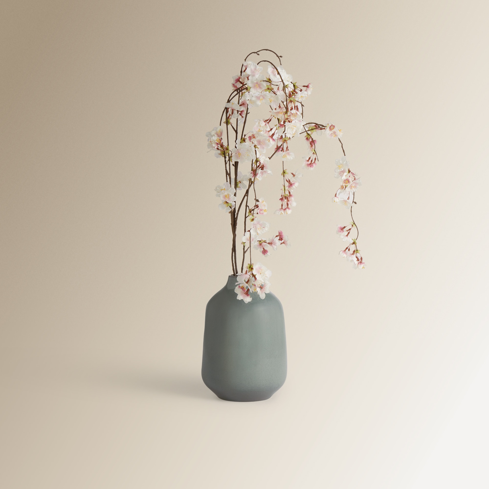 Ramo Artificial de Cerejeira Rosa-4