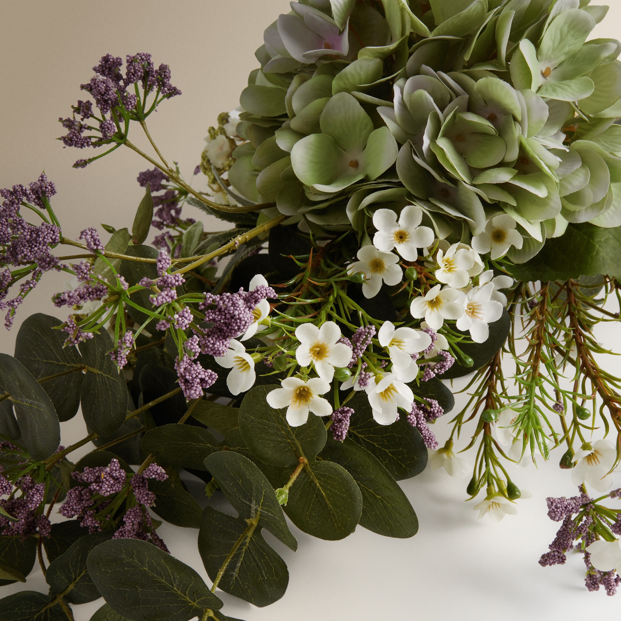 Ramo Artificial Hortênsias Multicolor-2