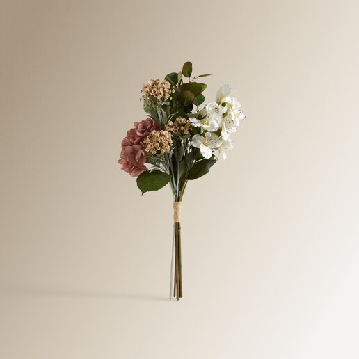Ramo artificial  Hortensia Rosa El Corte Inglés