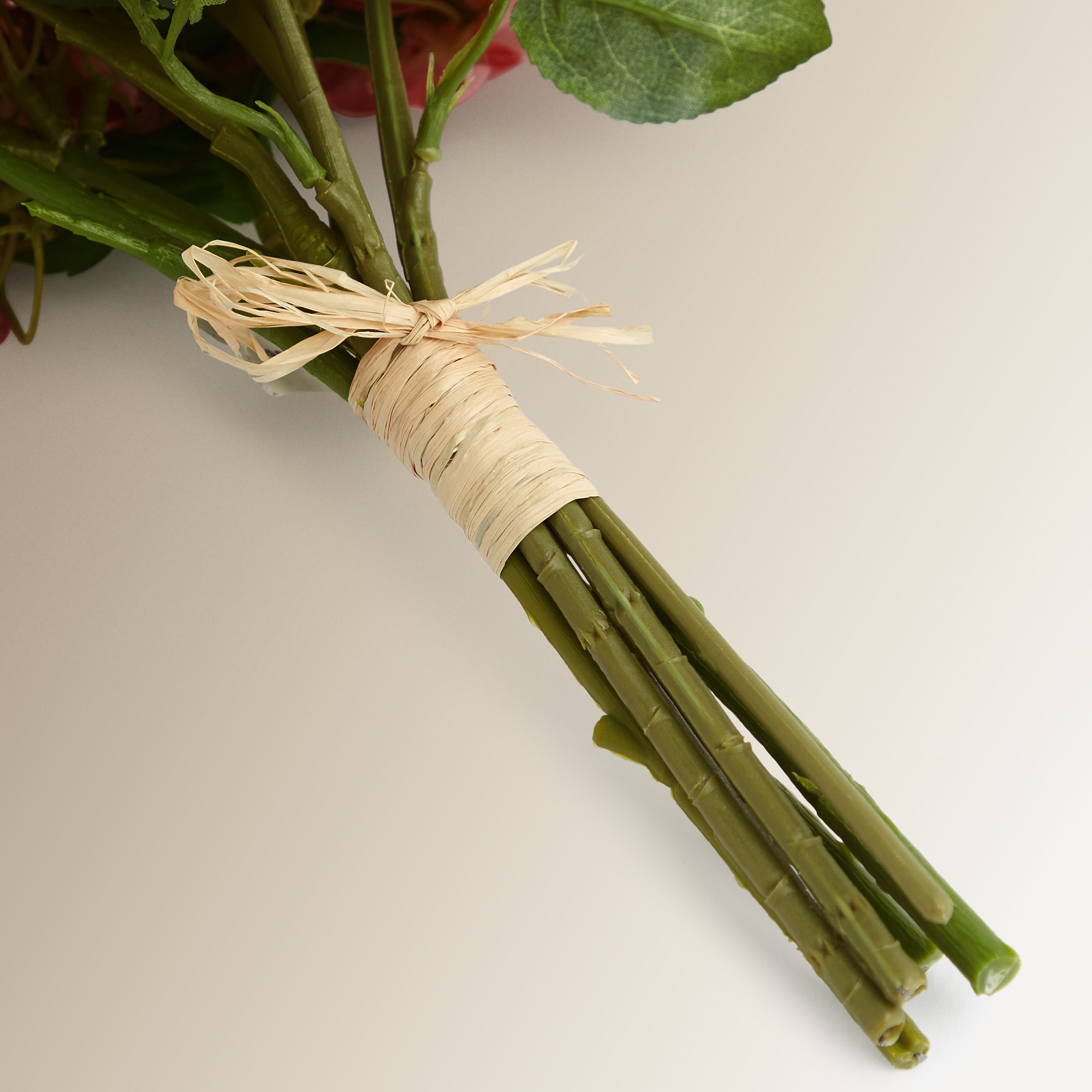 Ramo artificial de hortênsias e peónias Fúcsia-3