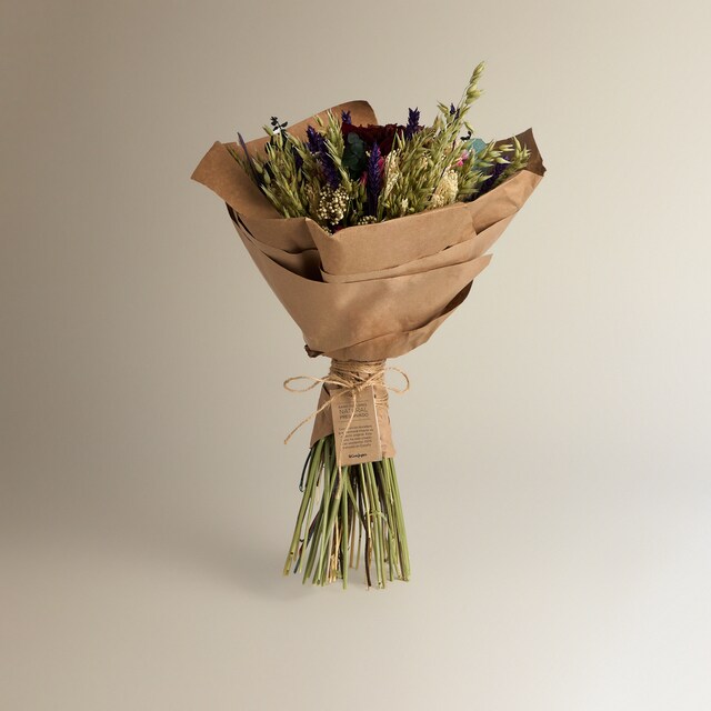 Ramo de flores preservadas