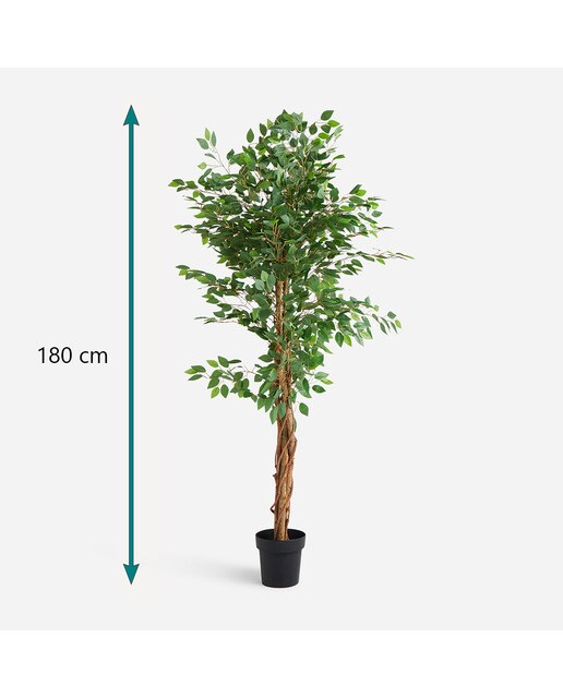 Árvore Artificial Ficus Benjamina - 180 cm Verde-6
