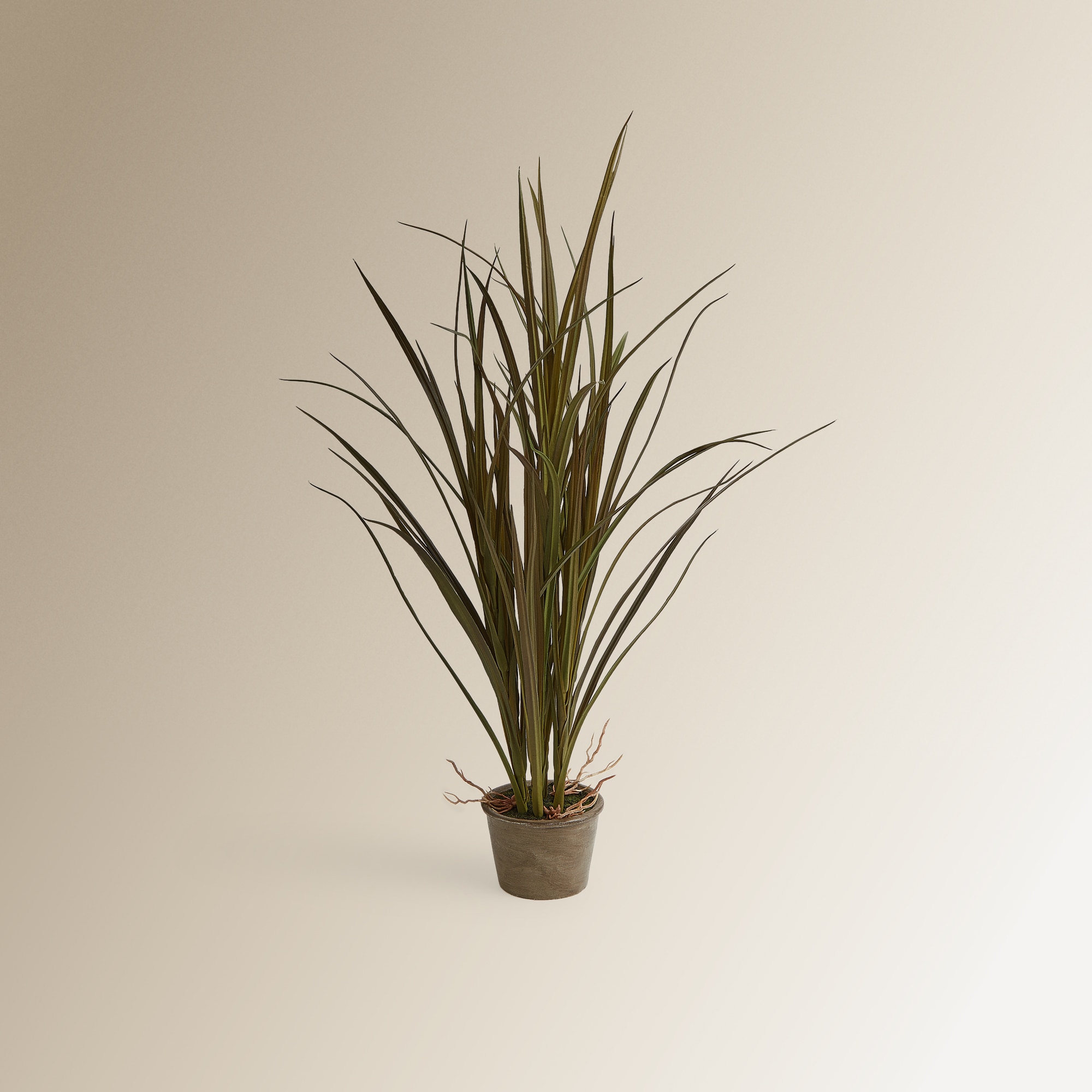 Planta artificial de Miscanthus Verde-1