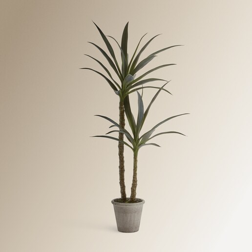 Planta artificial Heneque doble con tronco El Corte Inglés
