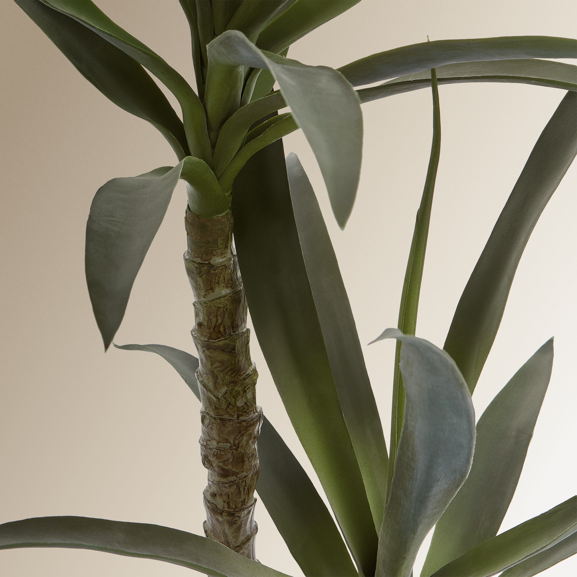 Planta artificial Heneque dupla com tronco Verde-3