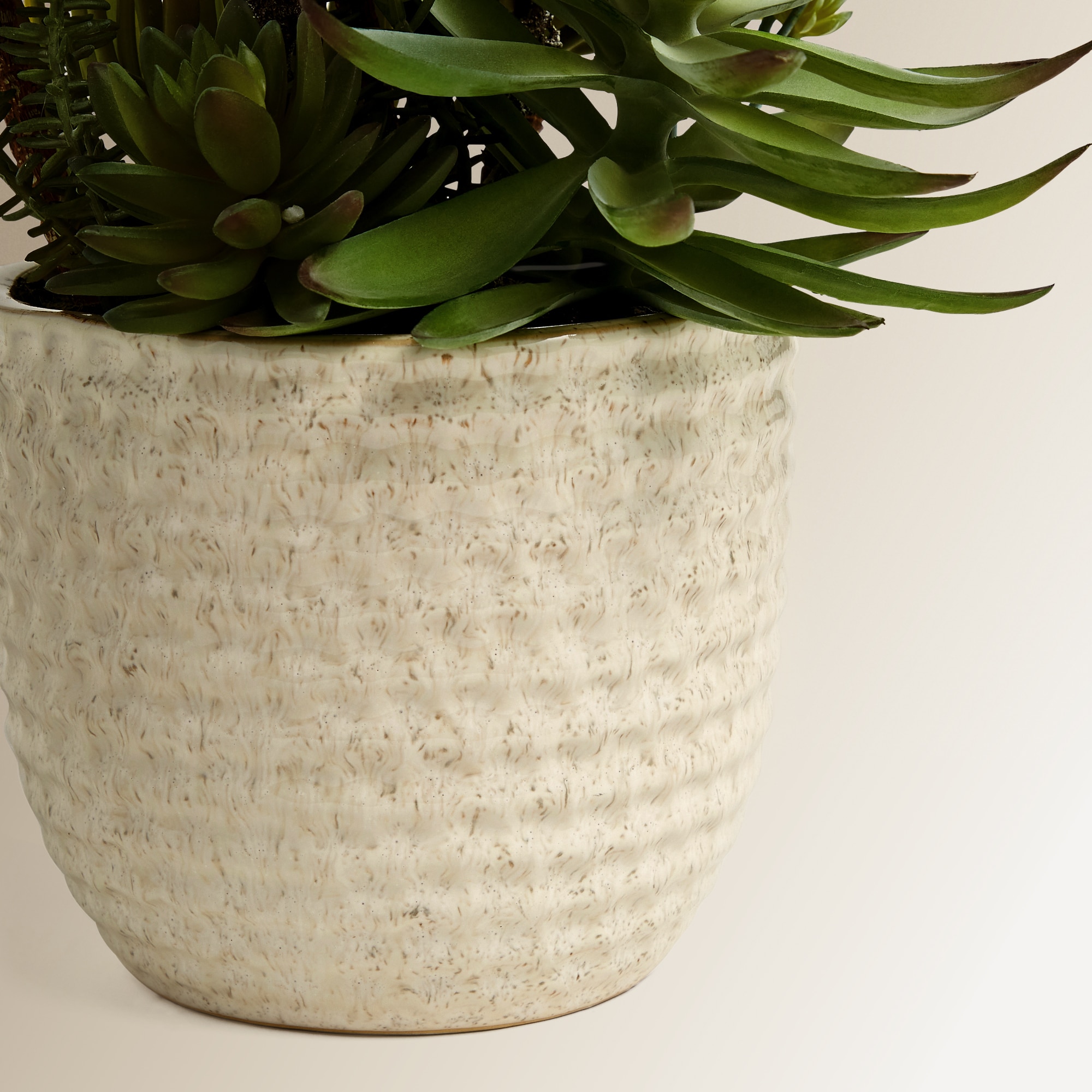 Planta artificial Ceram Relie Verde-3