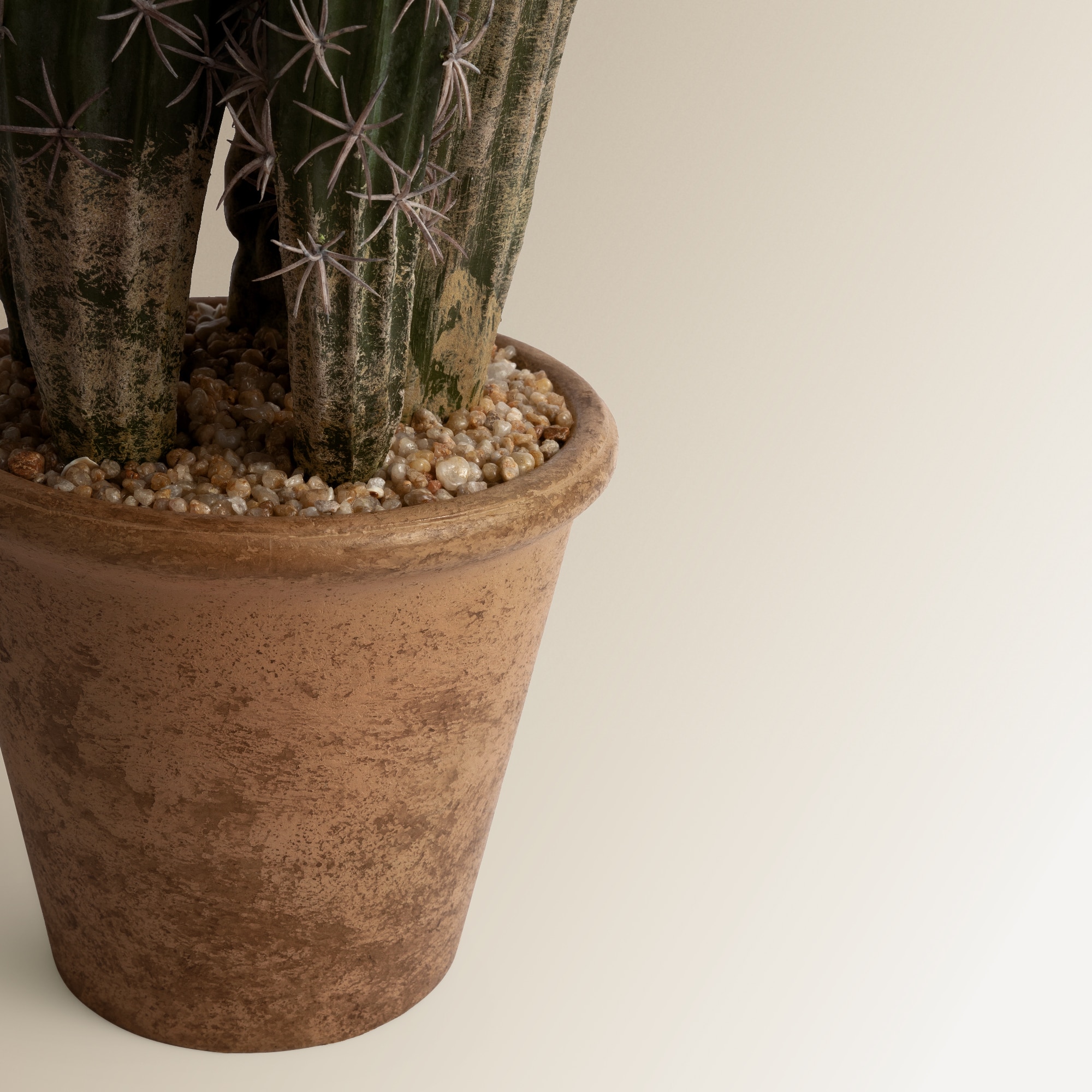 Cacto artificial Verde-3