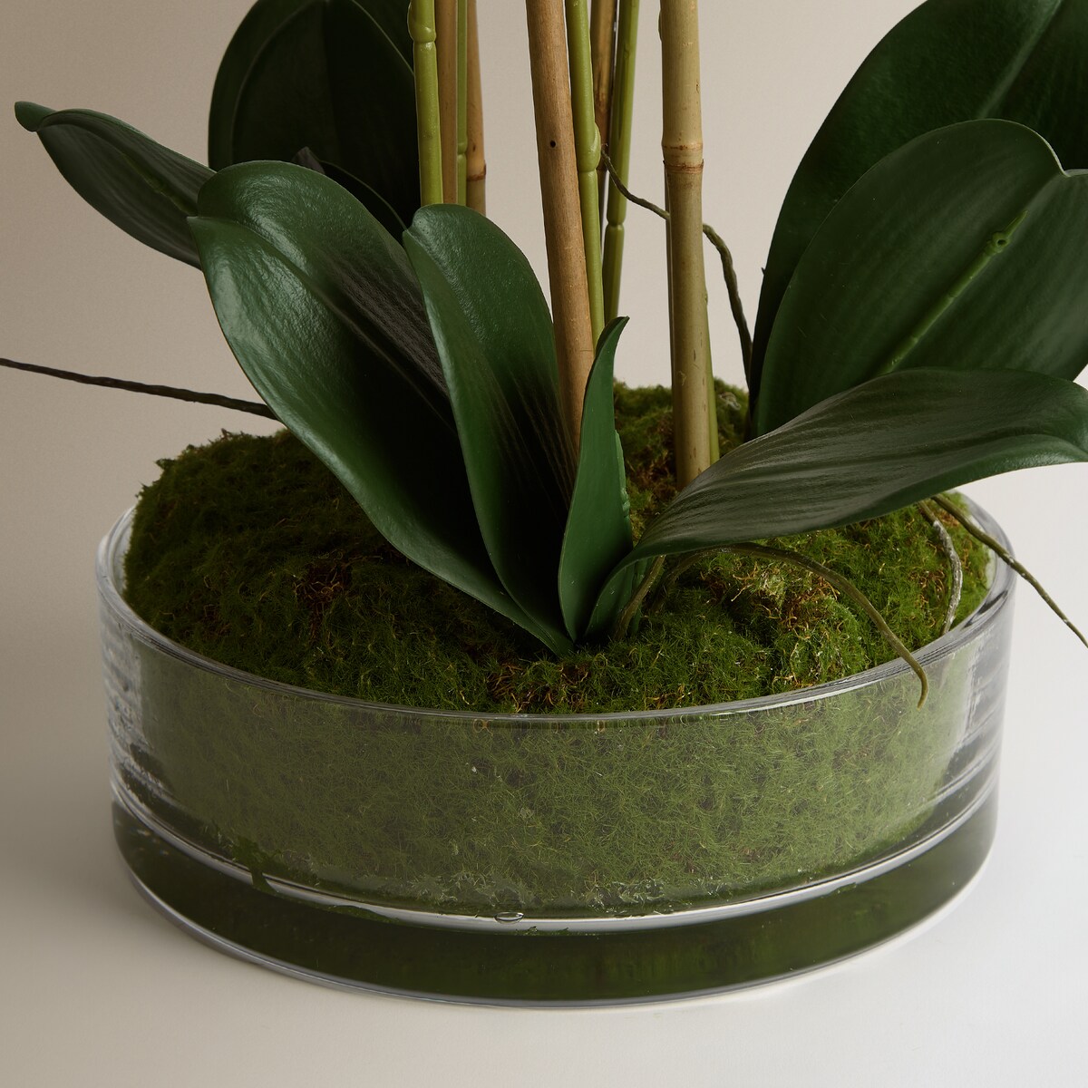 Planta artificial Orquídea em vaso Branco-3