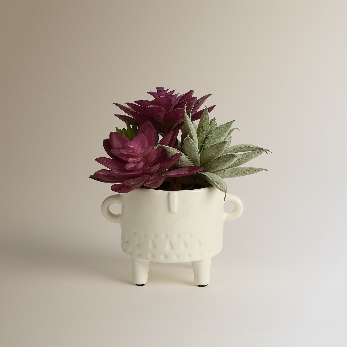 Cactus artificial en maceta baja El Corte Inglés Multicolor-1