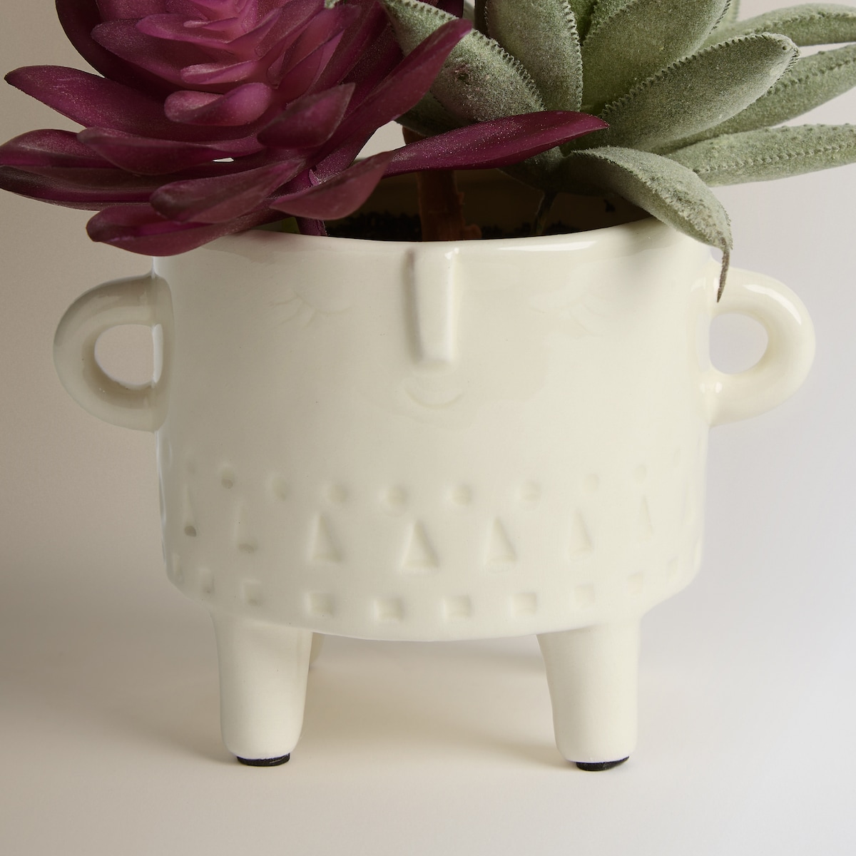 Cactus artificial en maceta baja El Corte Inglés Multicolor-3