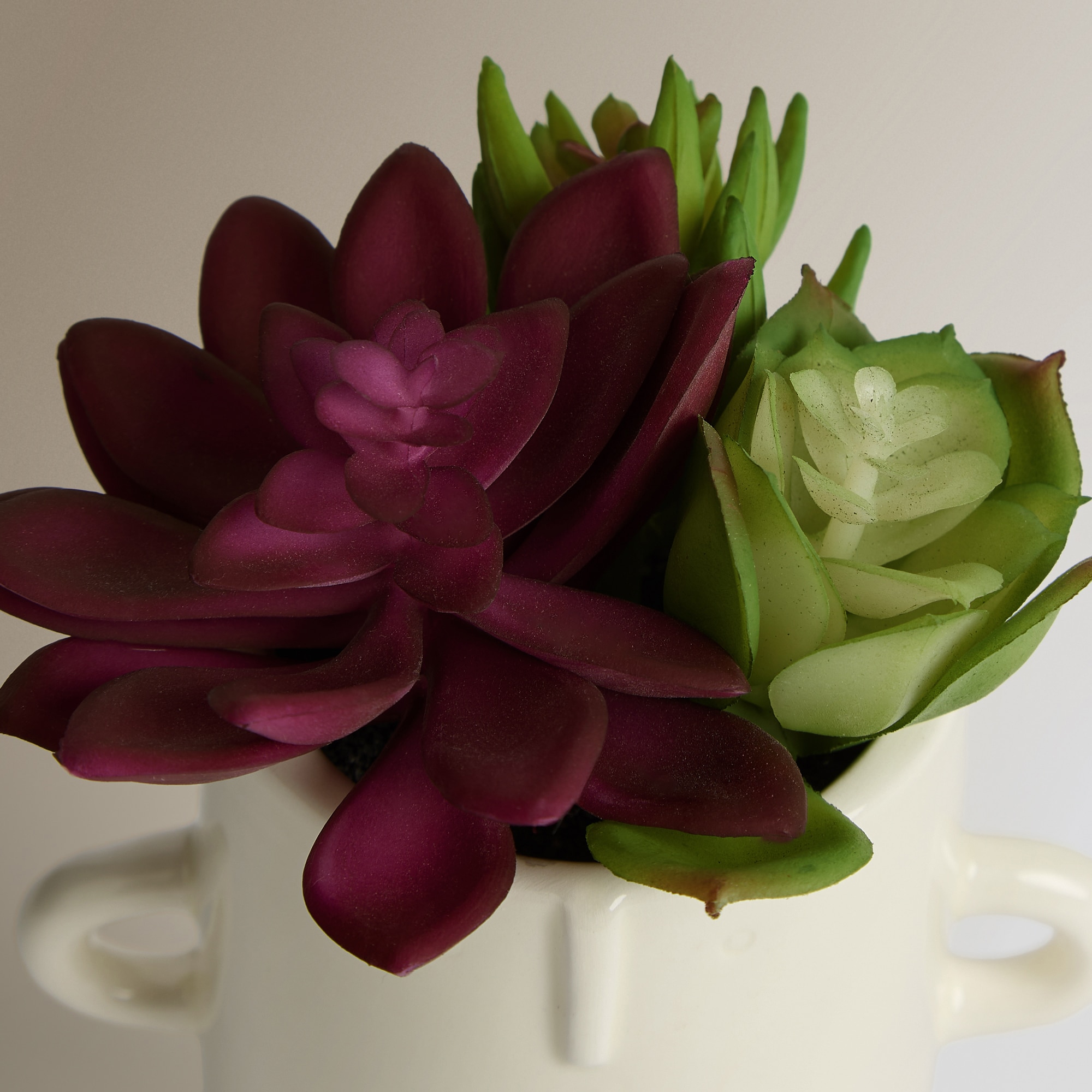 Cato Artificial em Vaso Alto Multicolor-2
