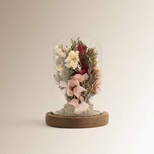 Cápsula de flores preservadas
