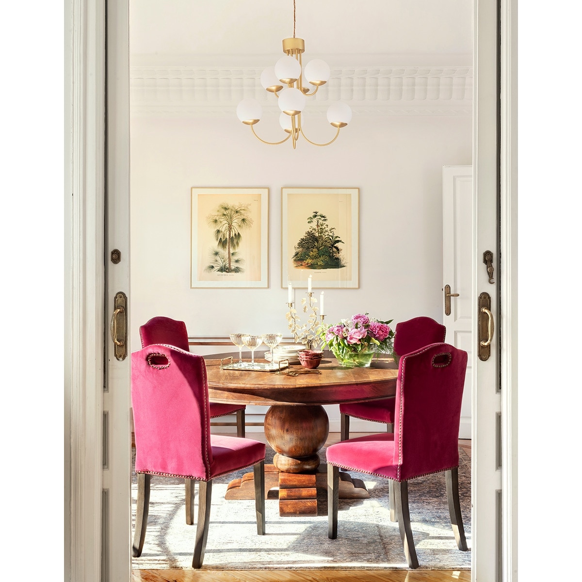 Ilustração Palmeiras Selva Multicolor-4