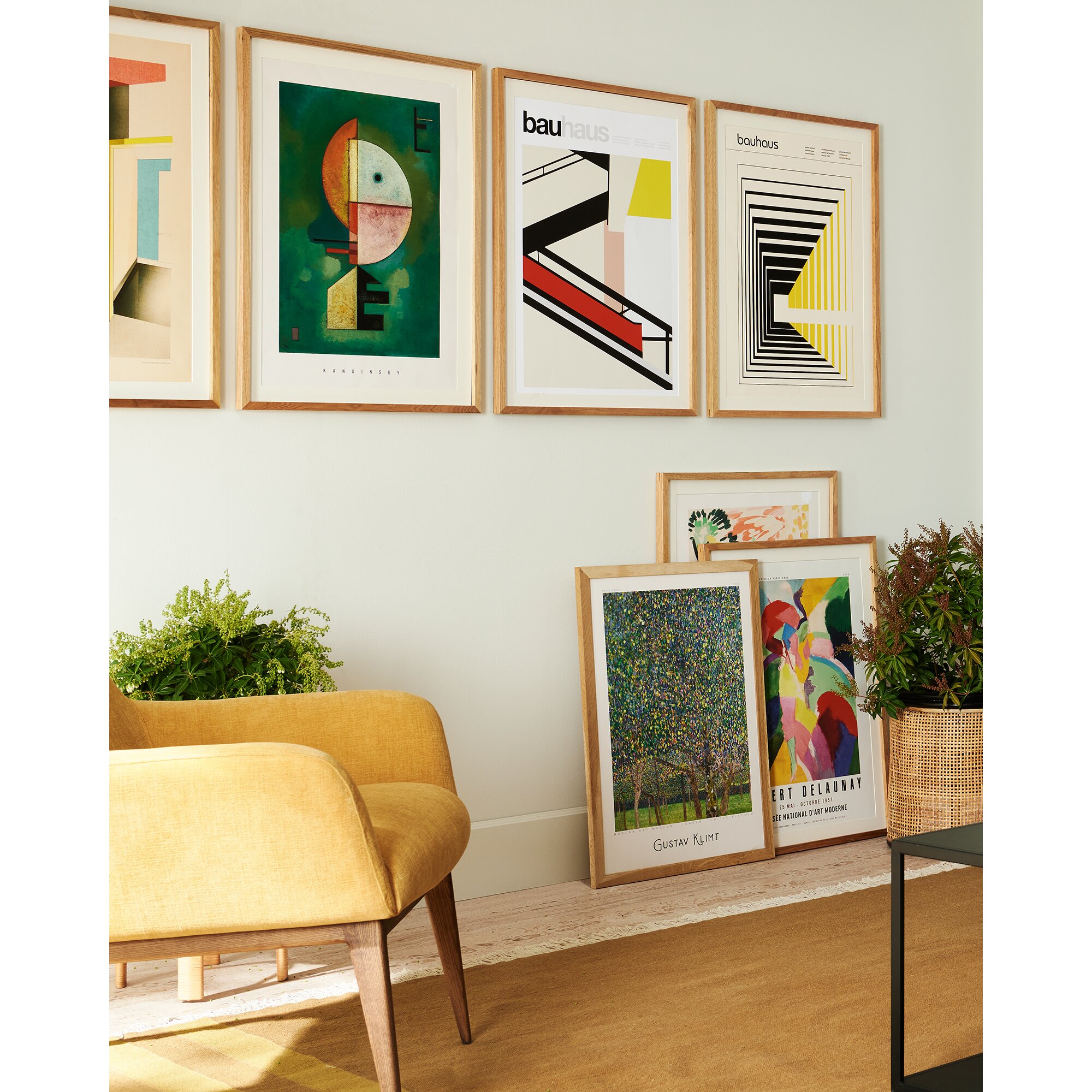 Ilustração Pear Tree Klimt Multicolor-3