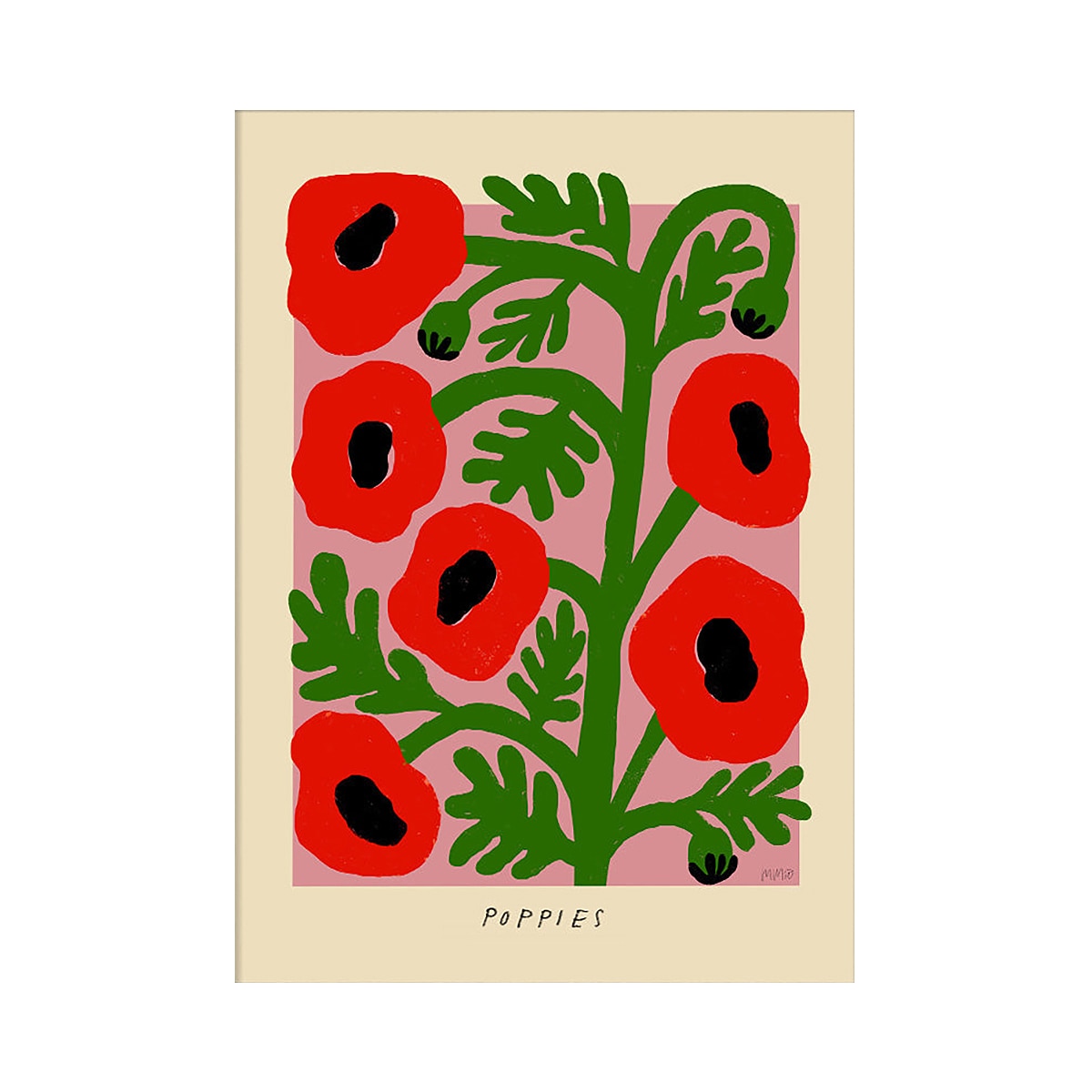 Imagem 0 de Ilustração Madelen Poppies