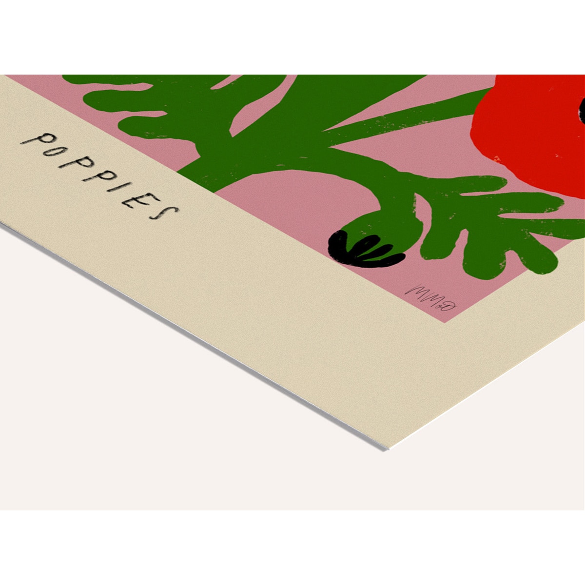 Ilustração Madelen Poppies Multicolor-2