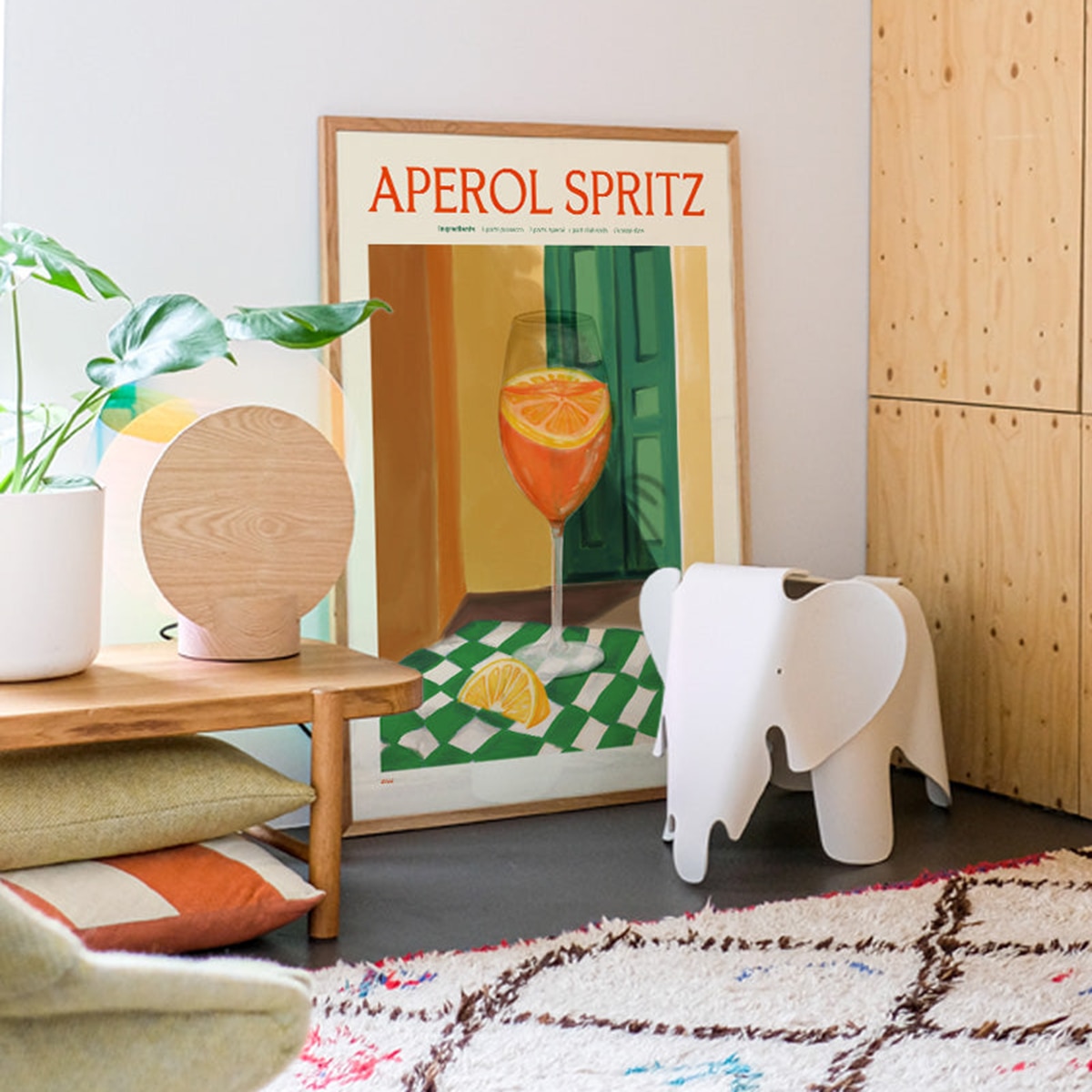 Ilustração Elin PK Aperol Multicolor-3