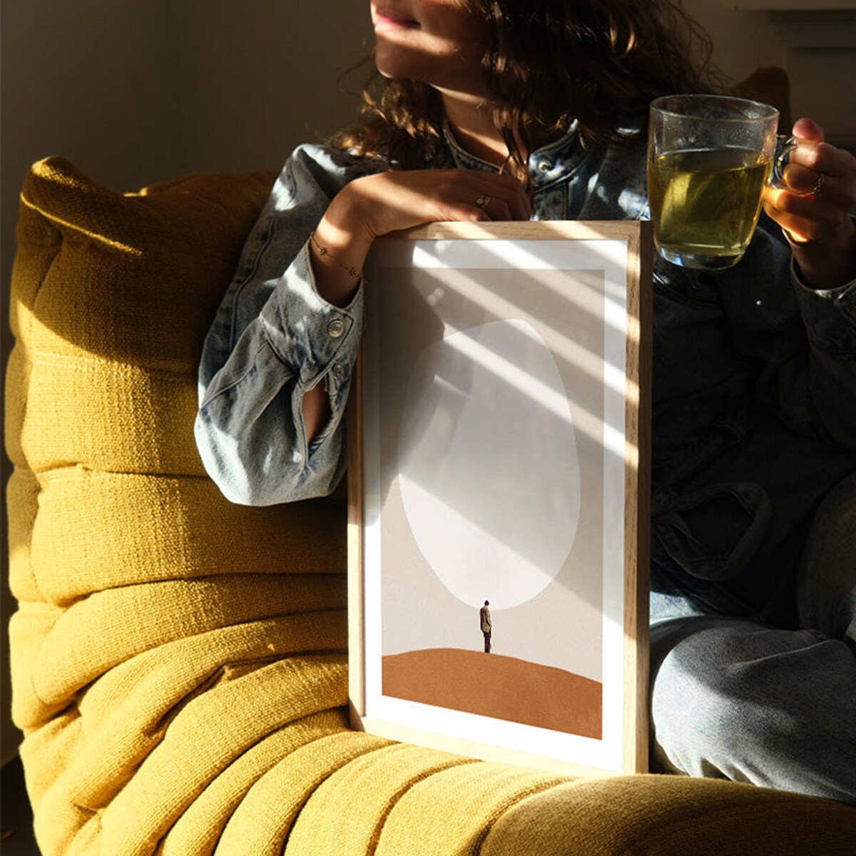 Ilustração Maarten Léon Overthinking Multicolor-3