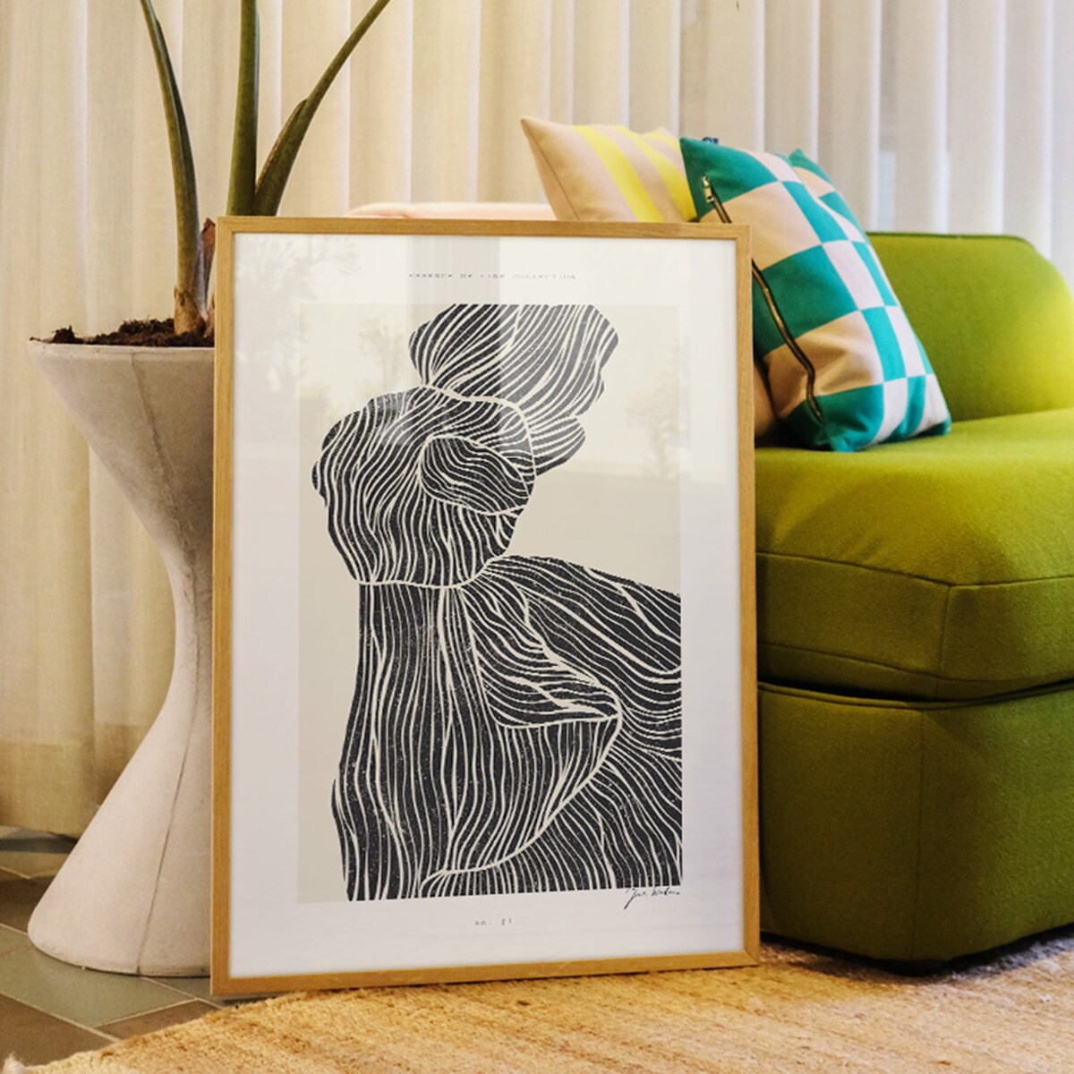 Ilustração Zoe Essence of Line Multicolor-5