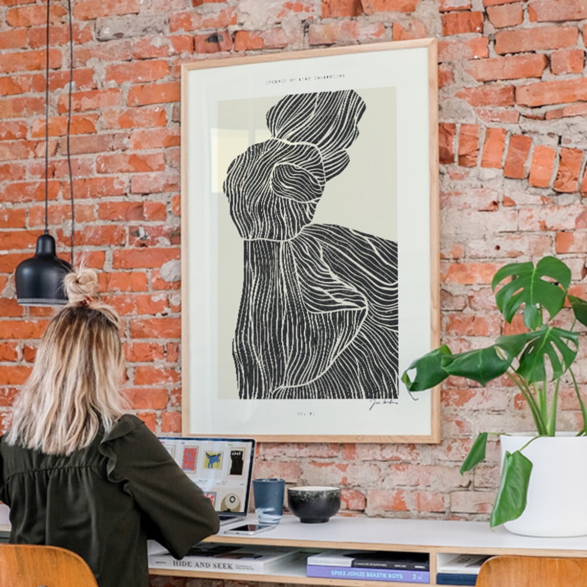 Ilustração Zoe Essence of Line Multicolor-10