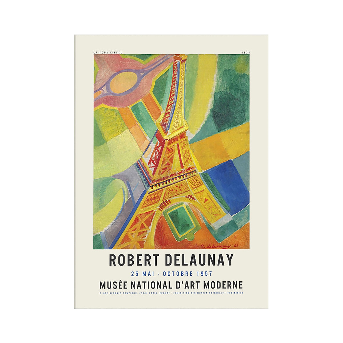 Imagem 0 de Ilustração Robert Delaunay - Eiffel